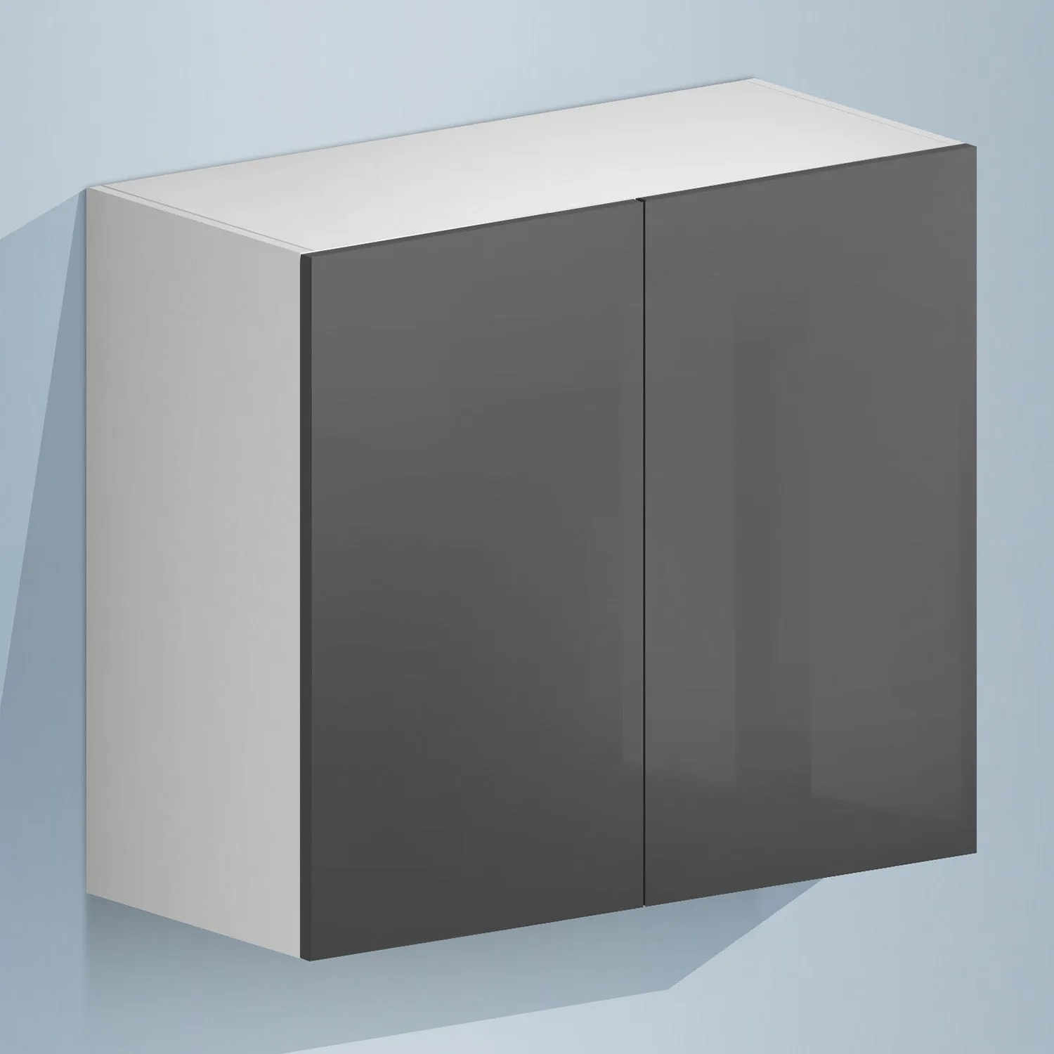 2-Door For Wall Cabinet (PET Gloss)