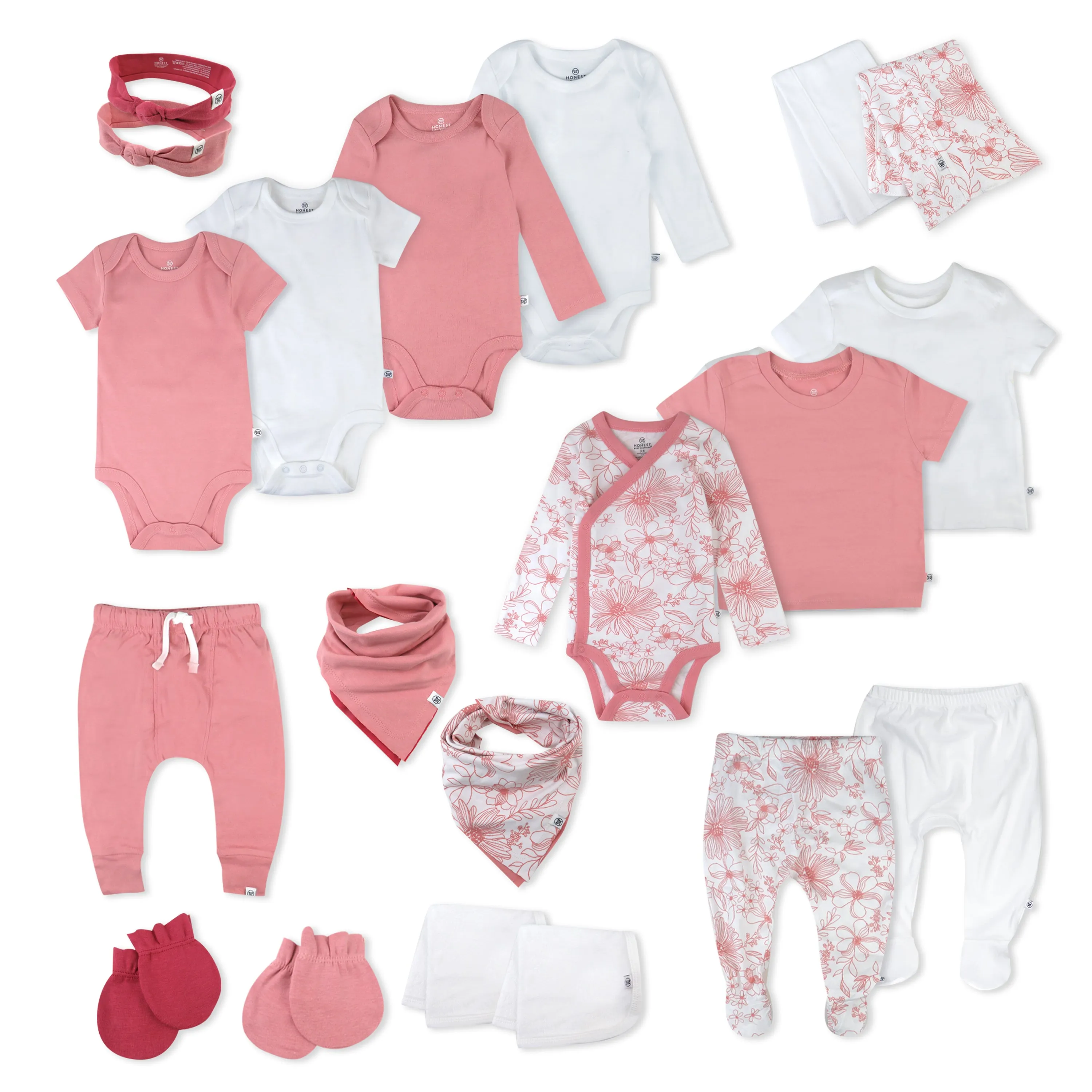 20-Piece HITTIN THE TOWN Organic Cotton Gift Set