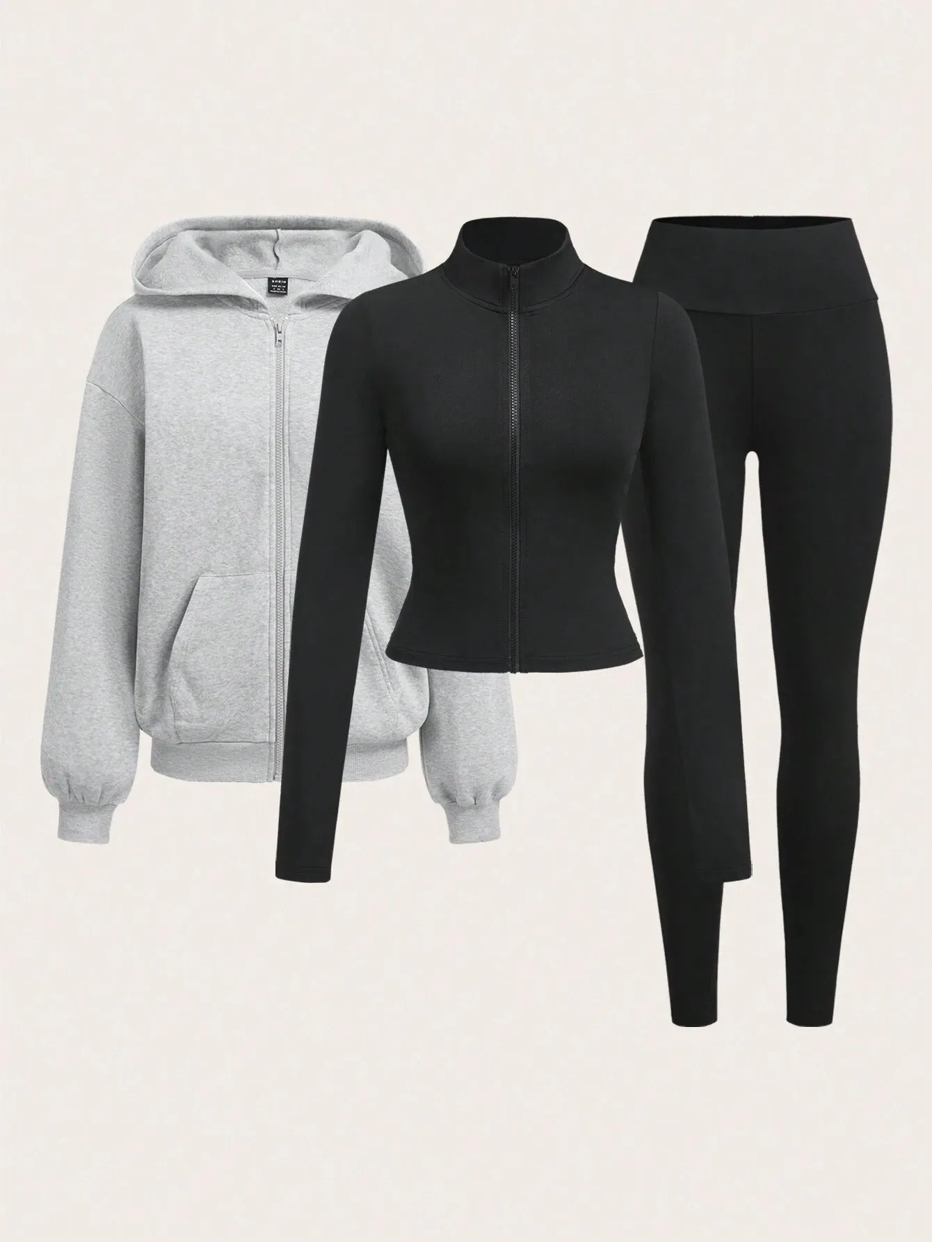 2pcs Autumn New Casual Sport Long Sleeve Pants Set