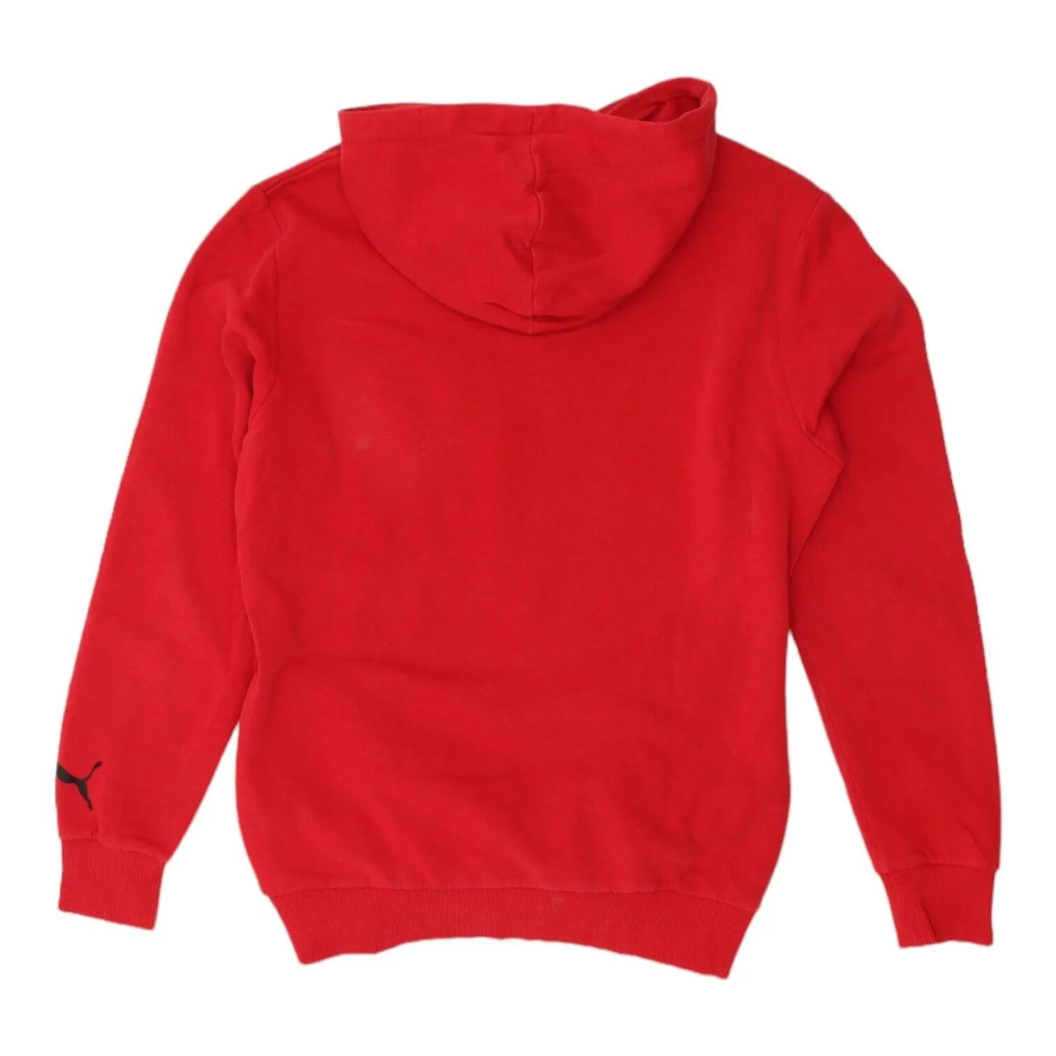 AC Milan Puma Mens Red Hoodie | Italian Football Hooded Sweatshirt Hoody Serie A