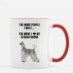 Afghan Hound Love Coffee Mug