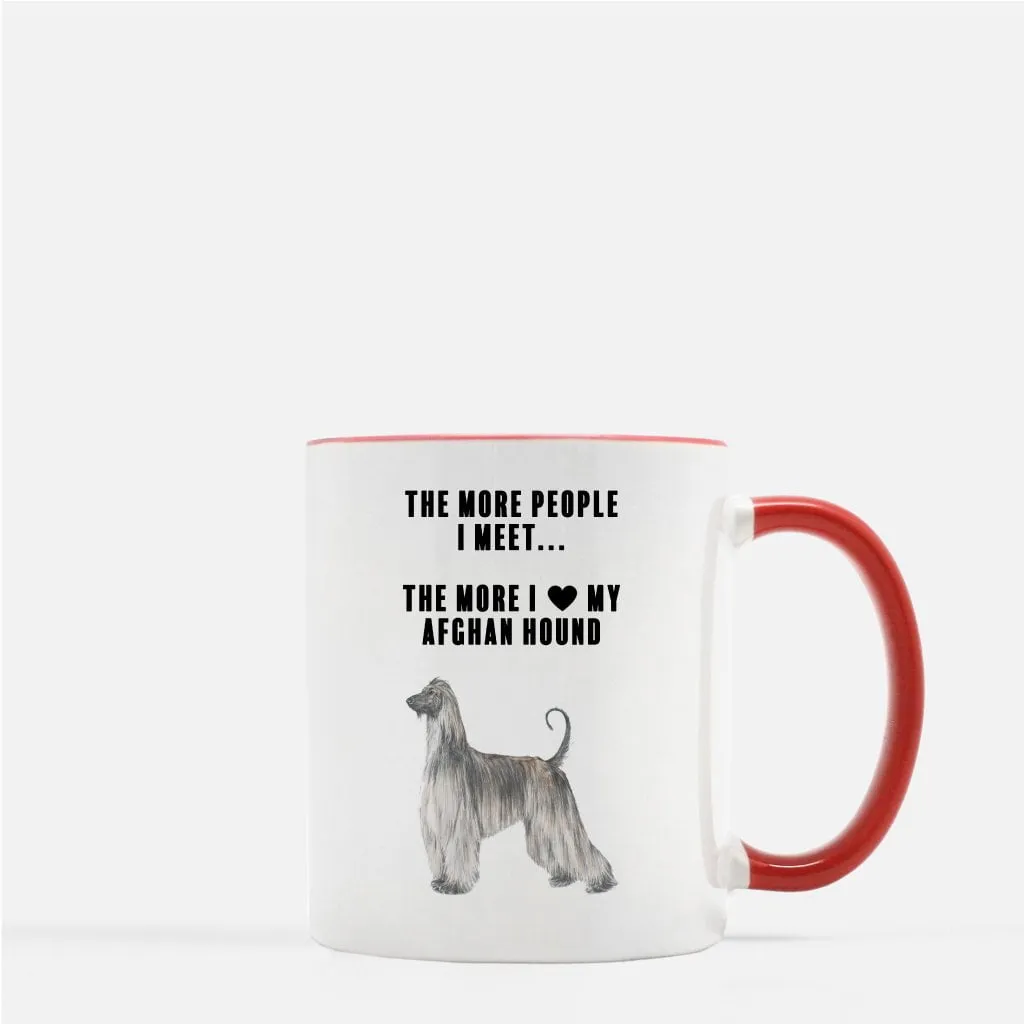 Afghan Hound Love Coffee Mug