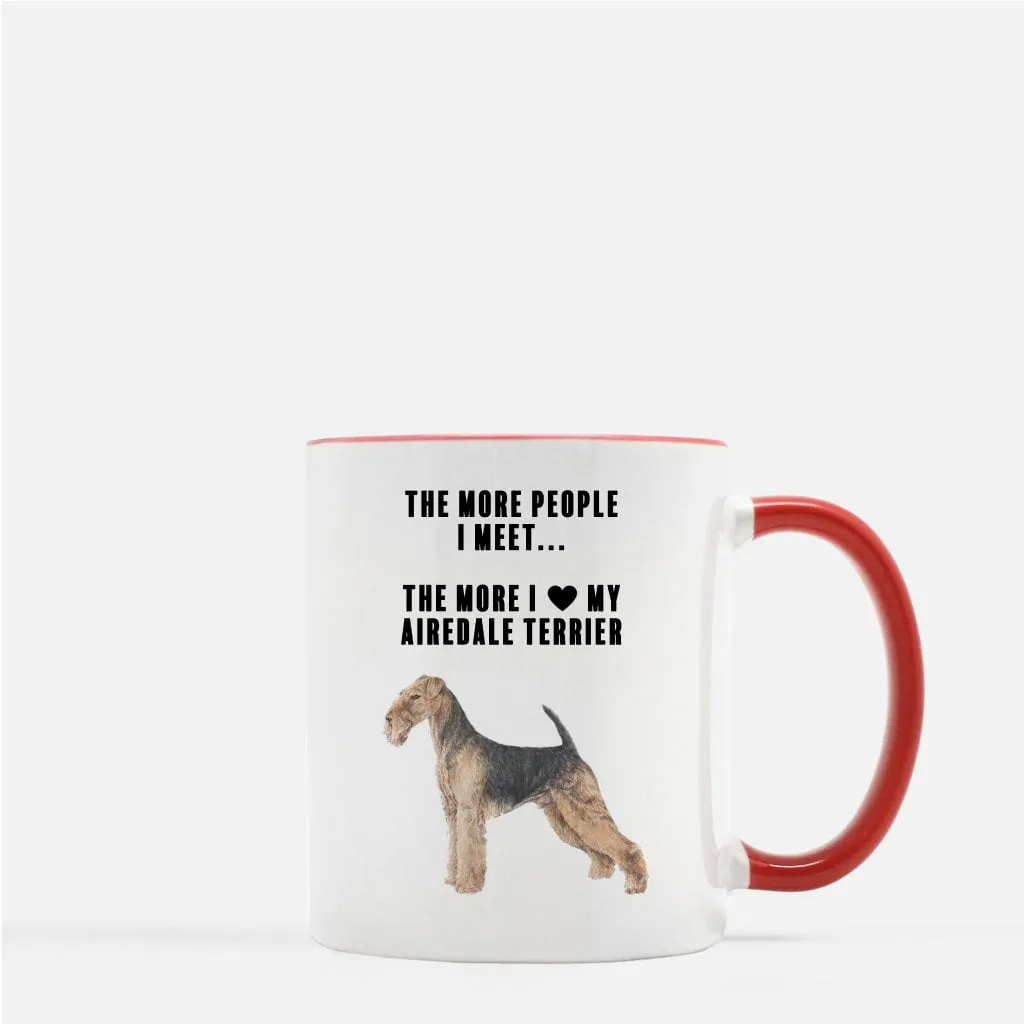 Airedale Terrier Love Coffee Mug