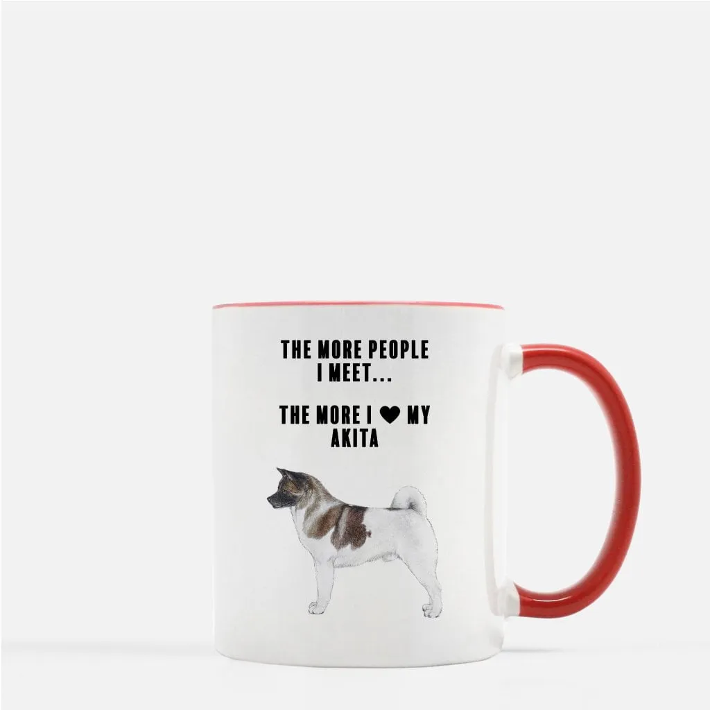 Akita Love Coffee Mug