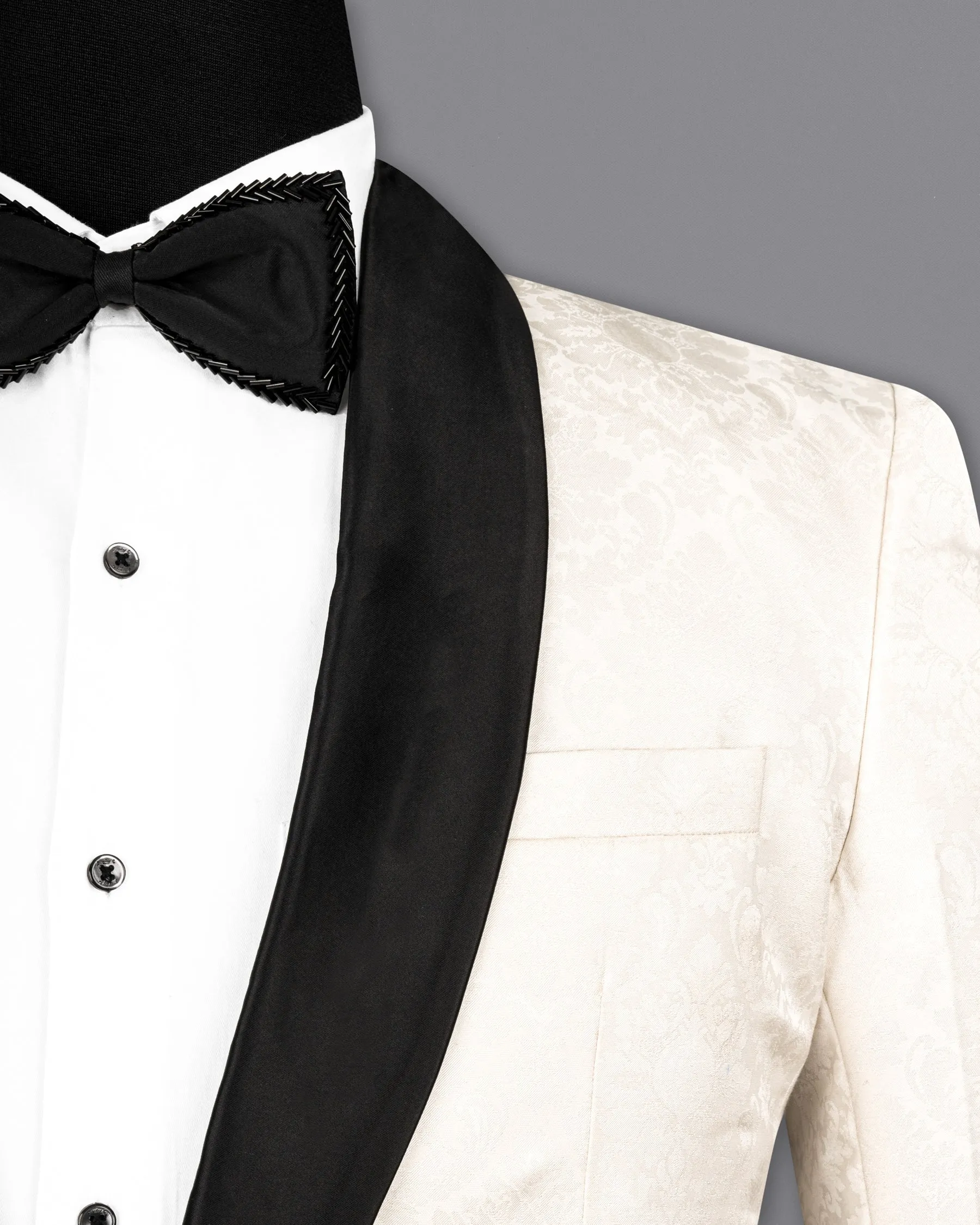 Alabaster Tuxedo Designer Blazer