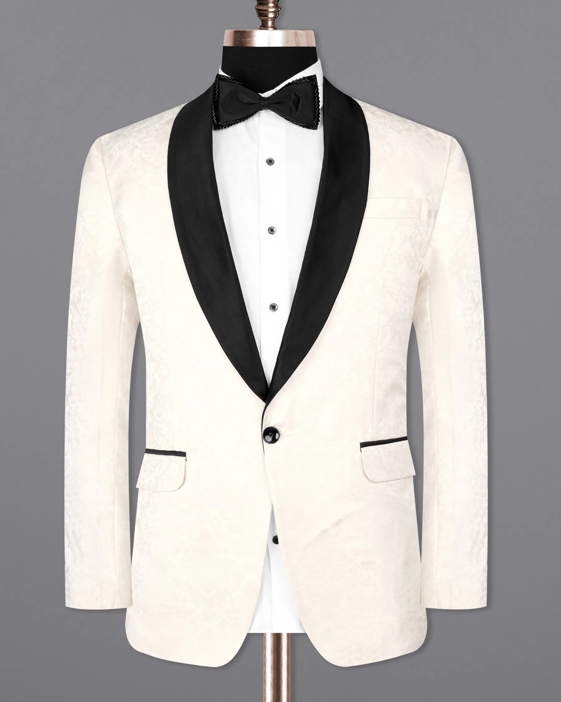 Alabaster Tuxedo Designer Blazer