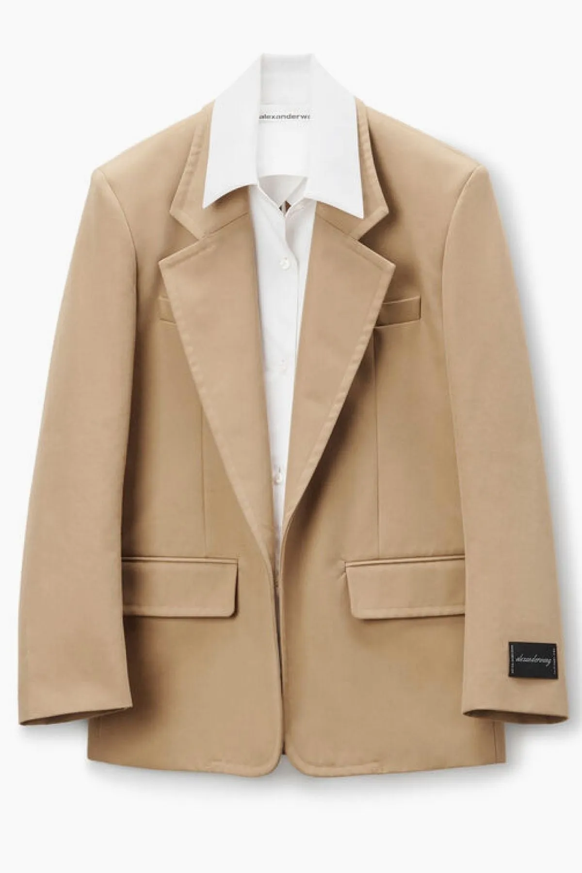 Alexander Wang Prestyled Oversized Blazer - Chino