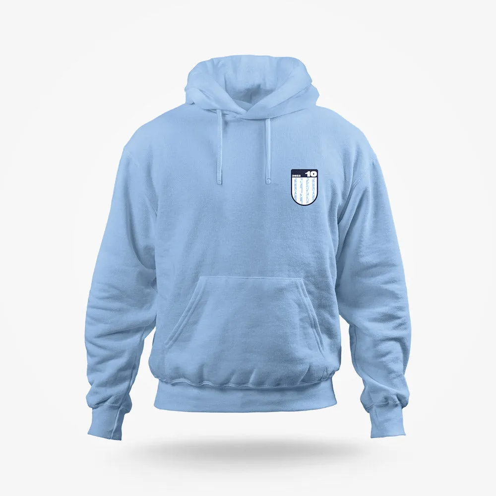 Argentina's No. 10 | Messi Tribute Hoodie (Left Pocket)