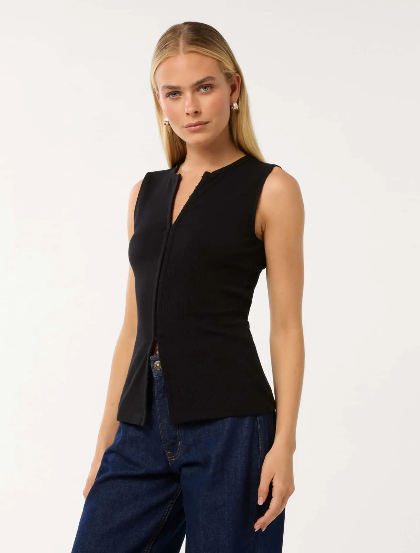 Arianna Hook And Eye Vest