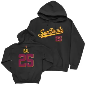 Arizona State Football Black Script Hoodie - Jackquintin Bal