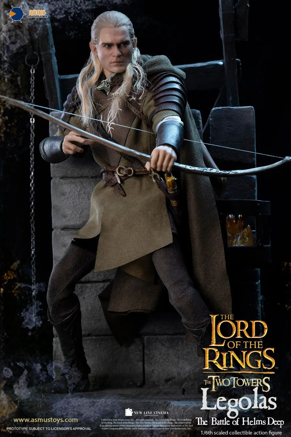 Asmus Toys [ASM-LOTR029] Legolas at Helm’s Deep 1/6 Scale