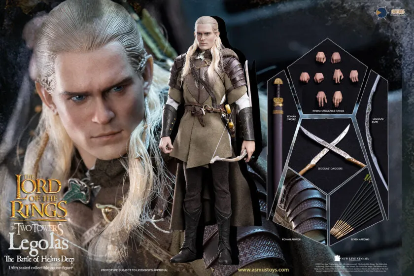 Asmus Toys [ASM-LOTR029] Legolas at Helm’s Deep 1/6 Scale