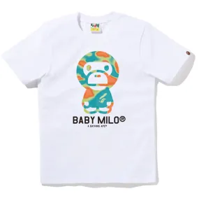 BAPE ABC Liquid Camo Big Baby Milo Tee