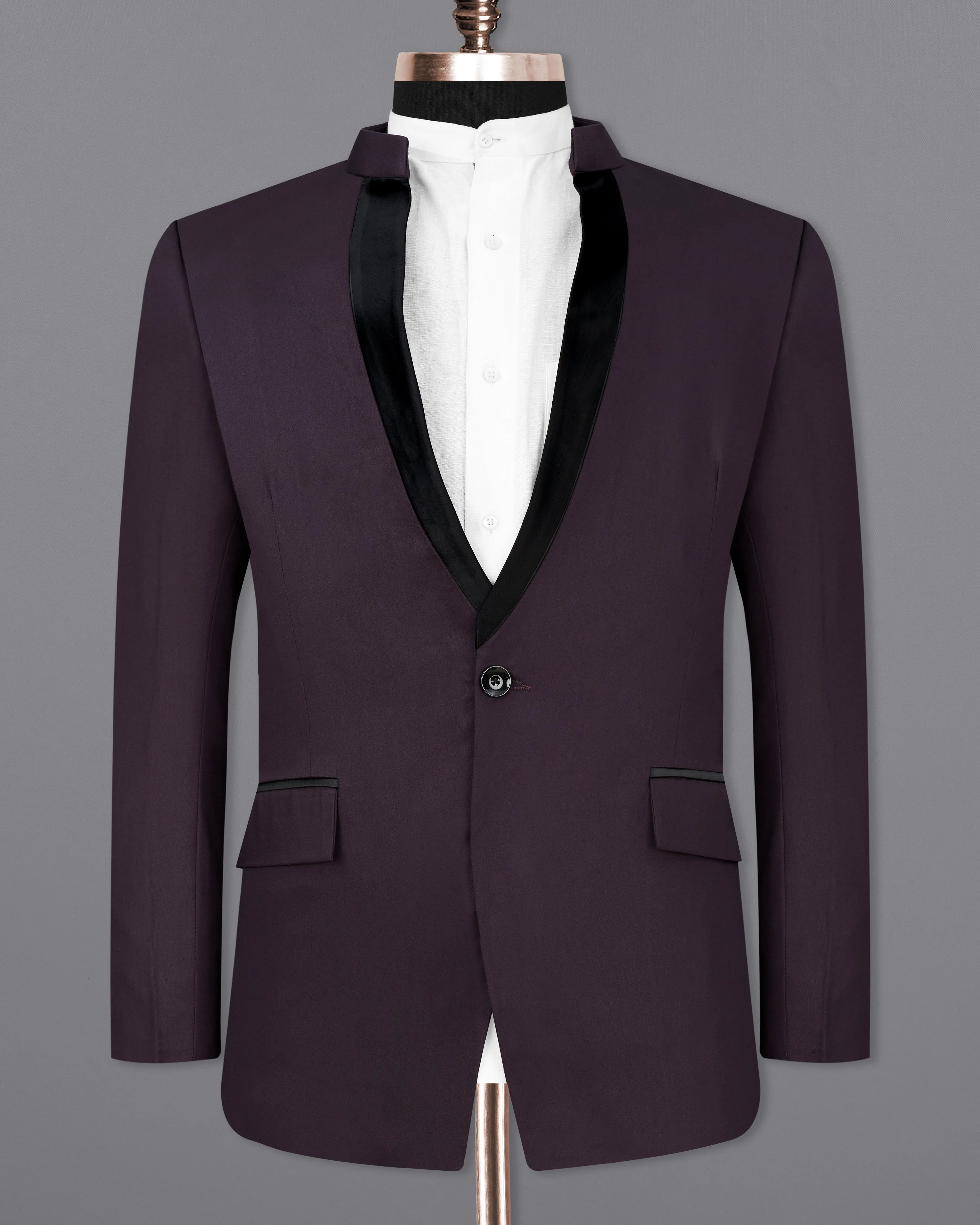 Bastille Maroon Designer Blazer