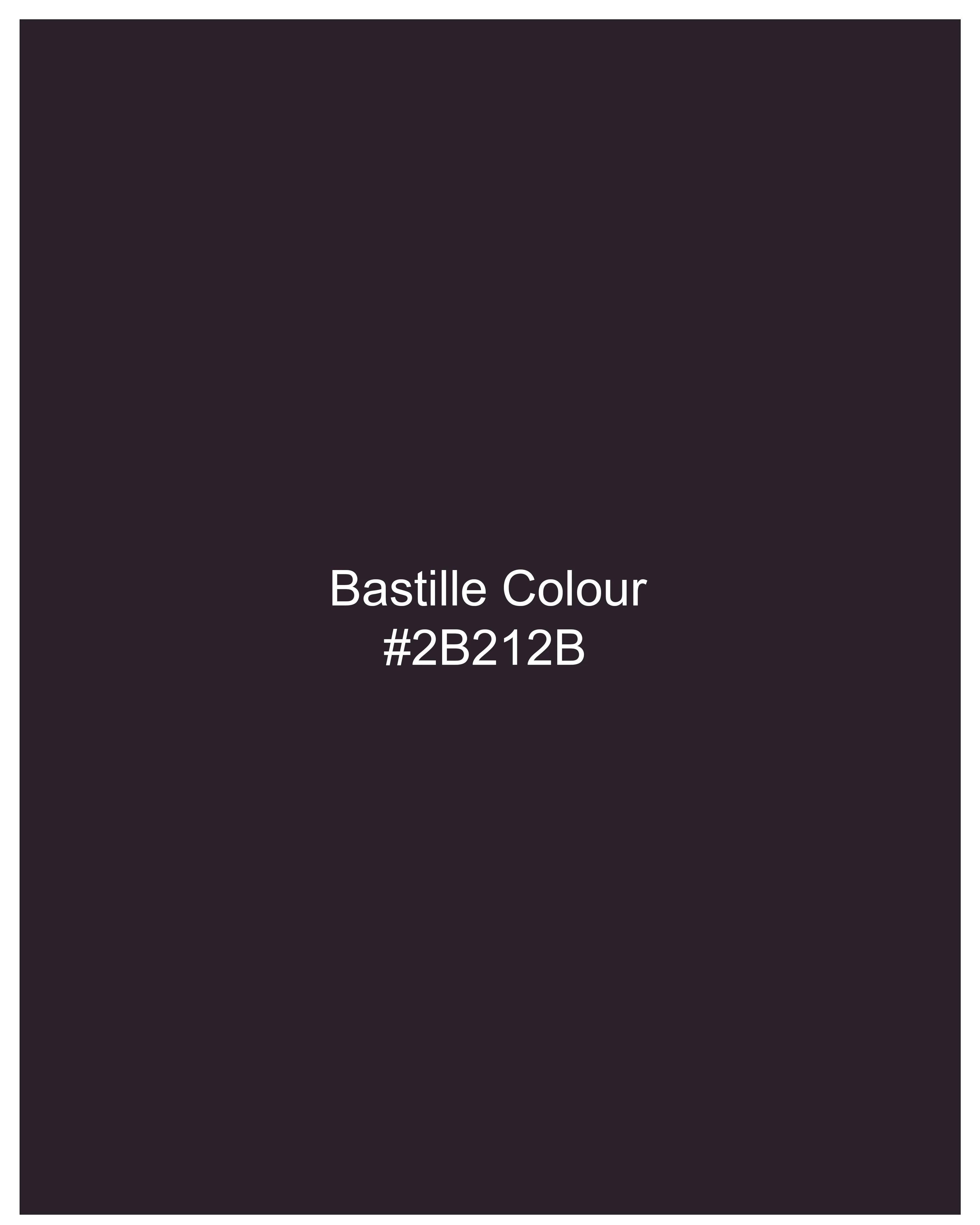 Bastille Maroon Designer Suit