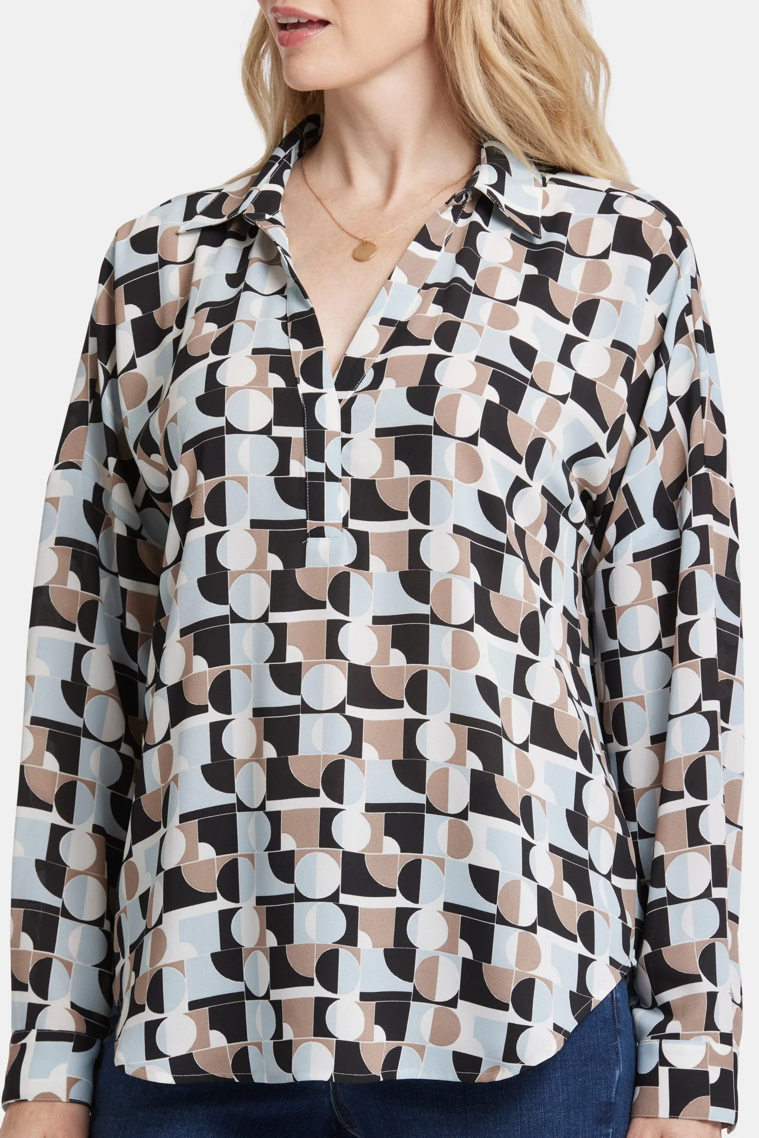 Becky Blouse - Light & Fog