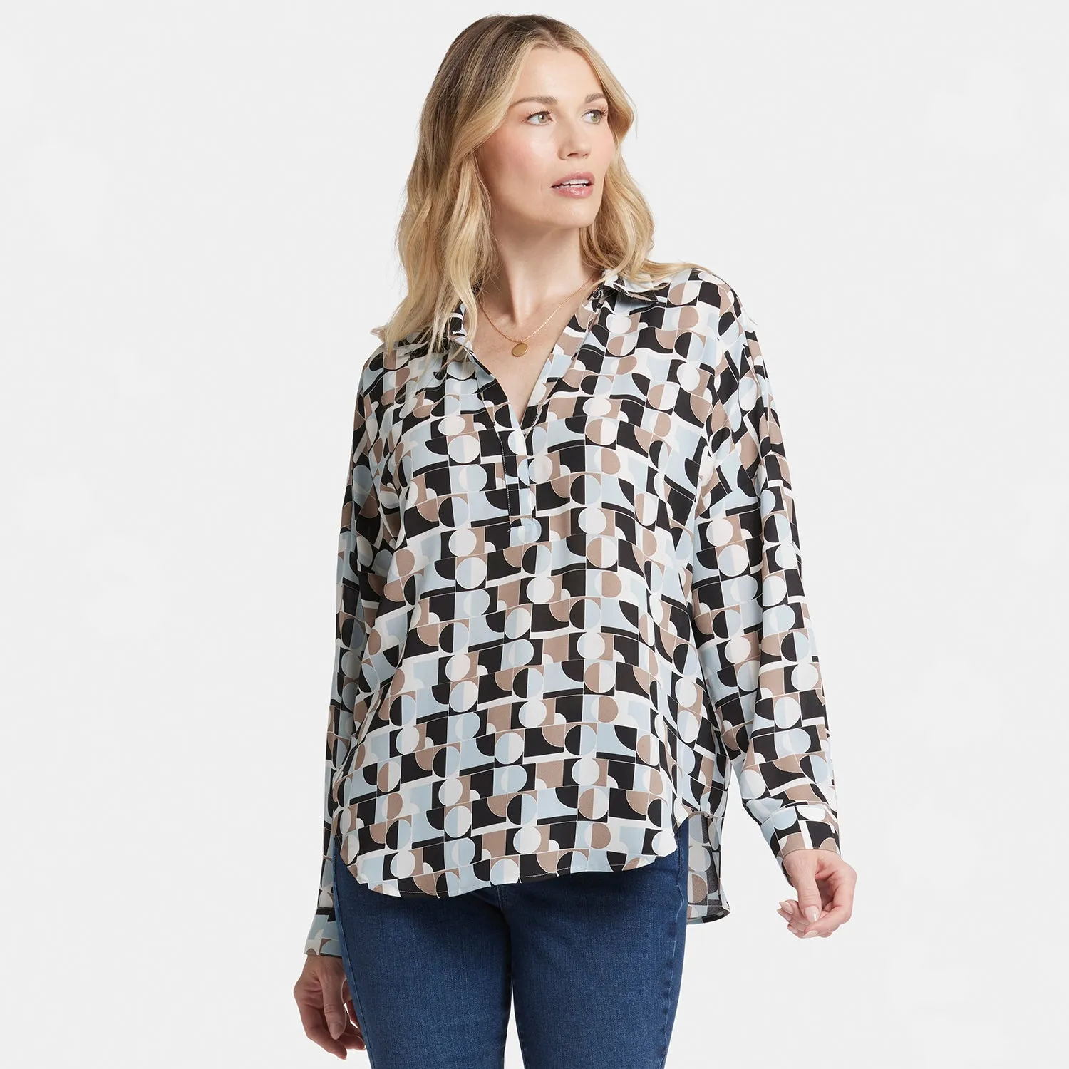 Becky Blouse - Light & Fog