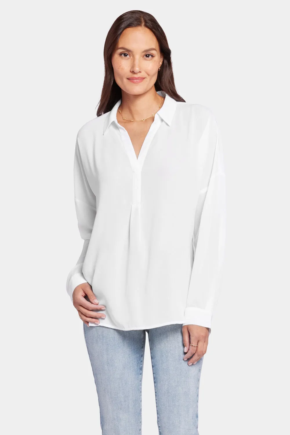 Becky Blouse - Optic White