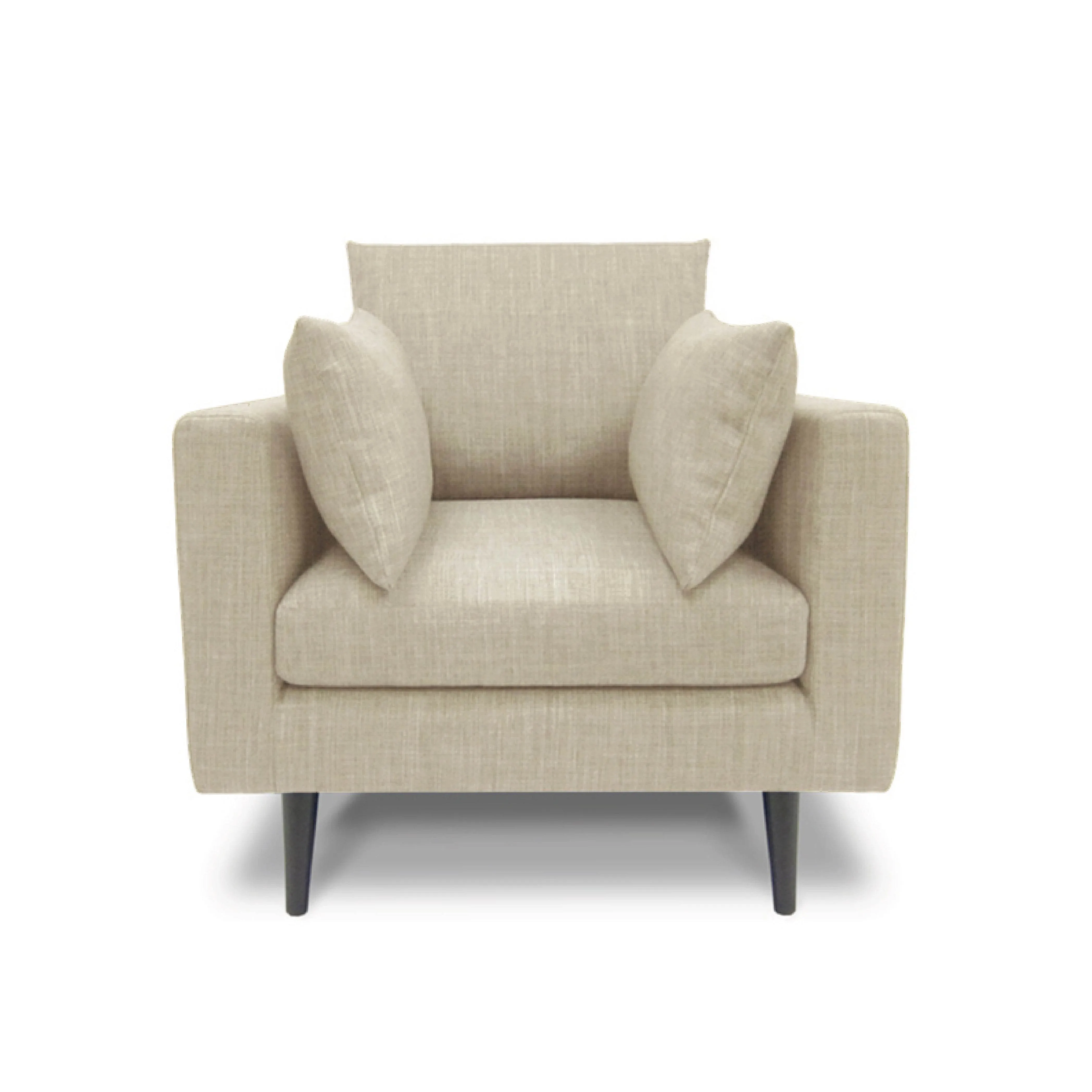 Benz Fabric Armchair by Zest Livings  (EcoClean | Water Repellent)