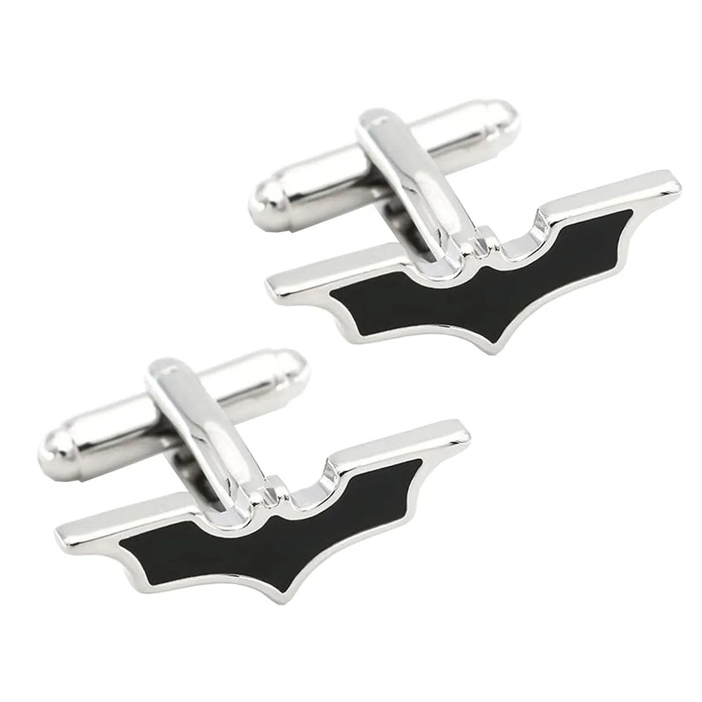 Black Batman Cufflinks In Box