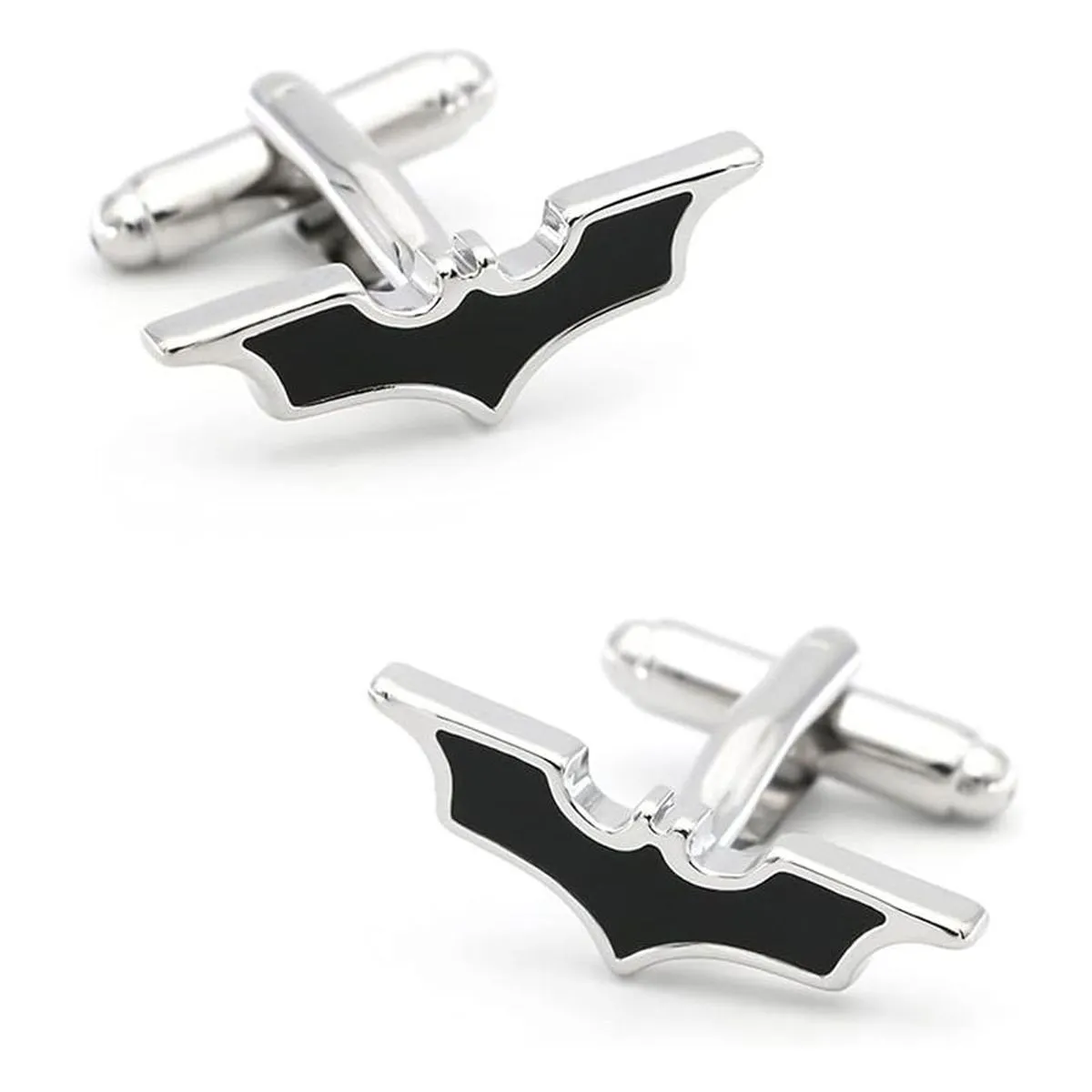 Black Batman Cufflinks In Box