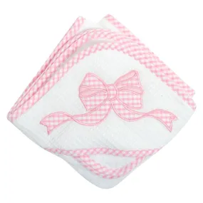 Bow Hooded Towel & Washcloth Set 3 Marthas