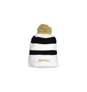 BOYCOTT STRIPED BEANIE