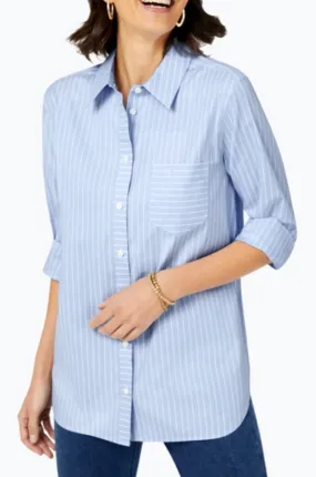 Boyfriend Non-Iron Femme Stripe Tunic