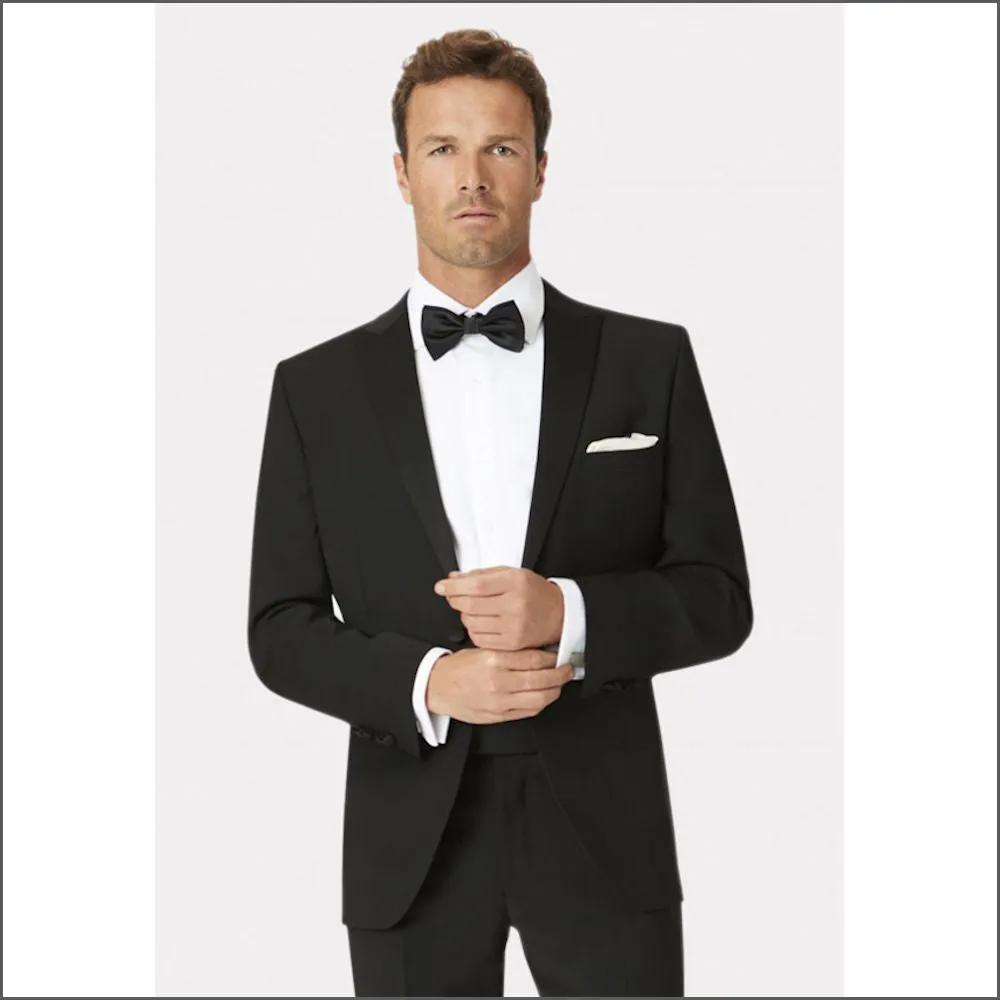 Brook Taverner Sapphire Satin Lapel Dinner Suit-