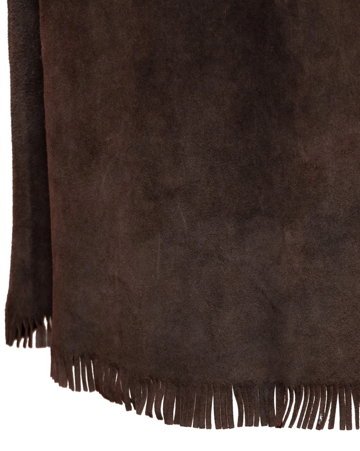 Brown Suede and Fringe Ensemble