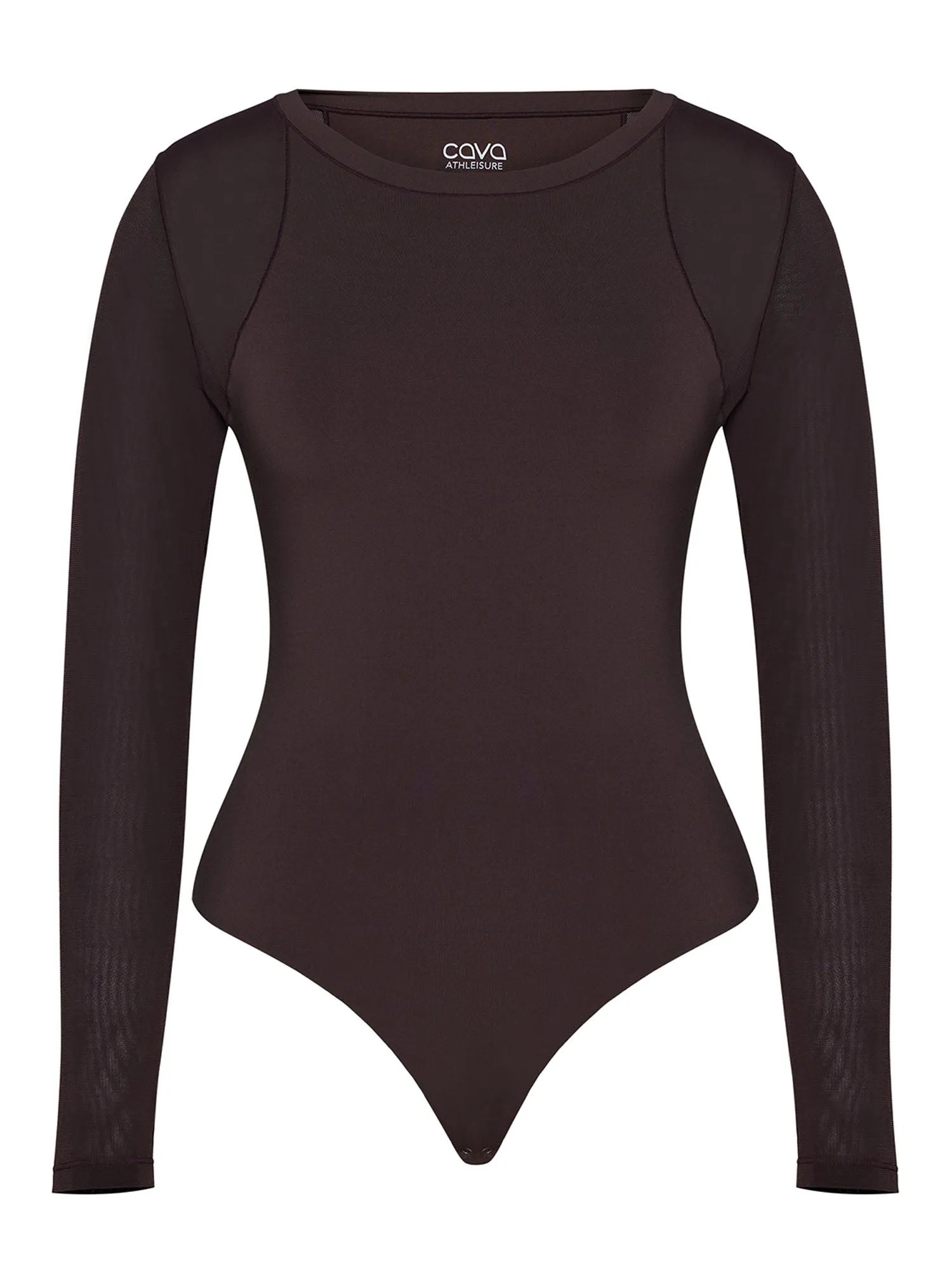 Brunette Air Mesh Bodysuit