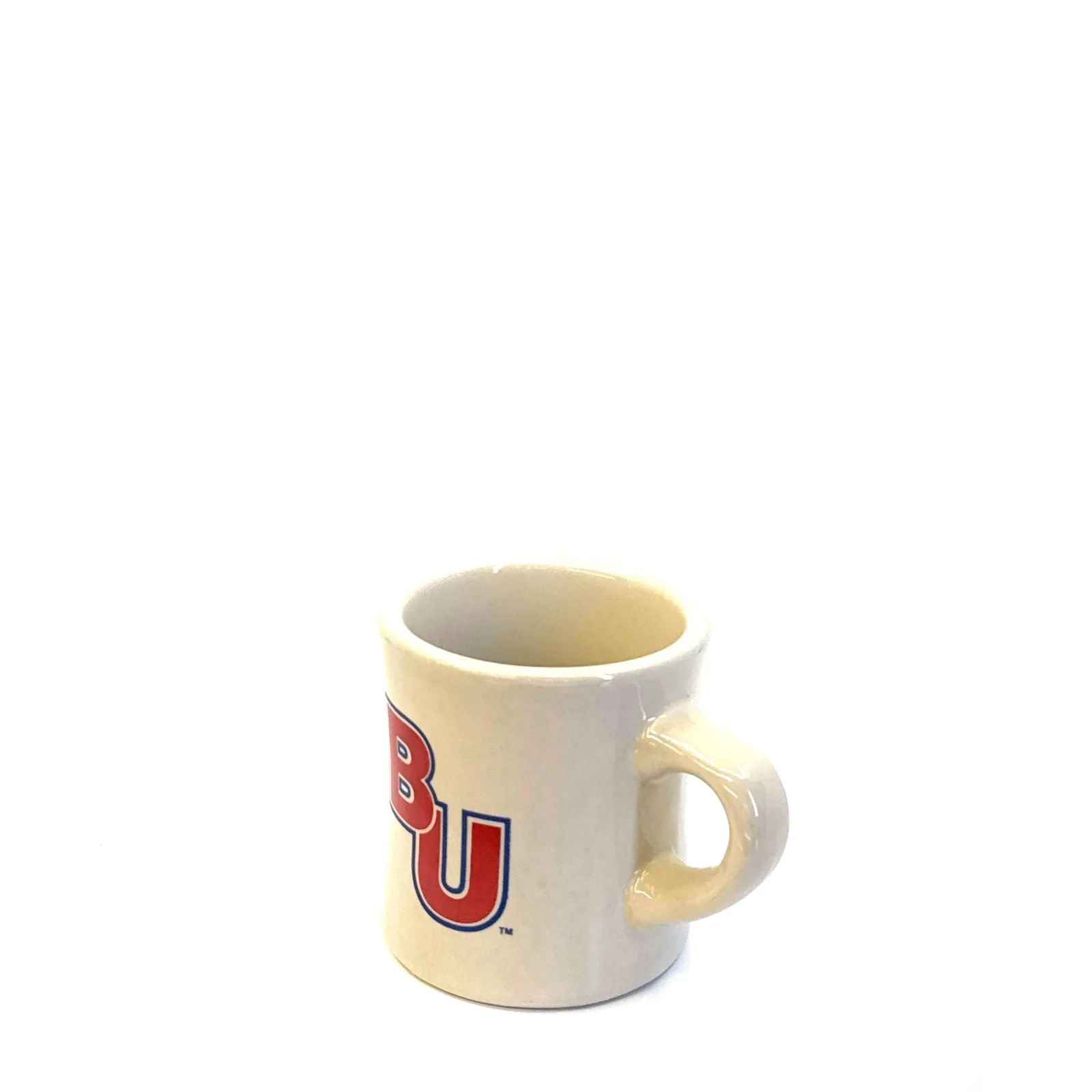 BU - Ceramic Campfire Coffee Mug | 10 fl oz | White | College Logo | EUC