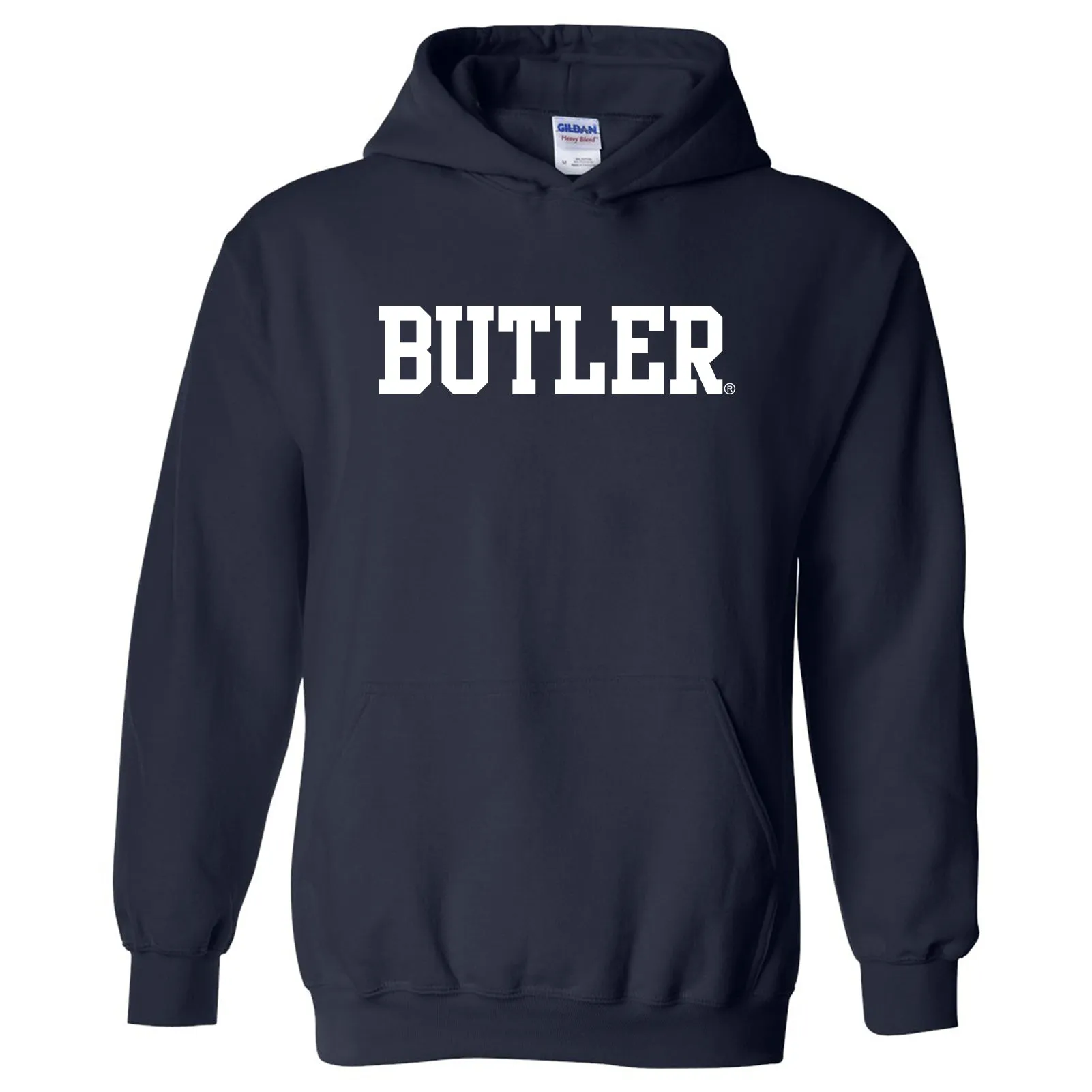 Butler University Bulldogs Basic Block Hoodie - Navy