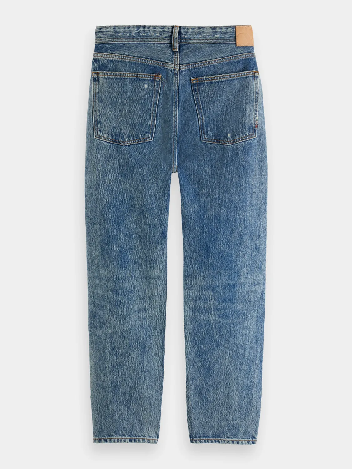 Buzz mid-rise boyfriend-fit jeans