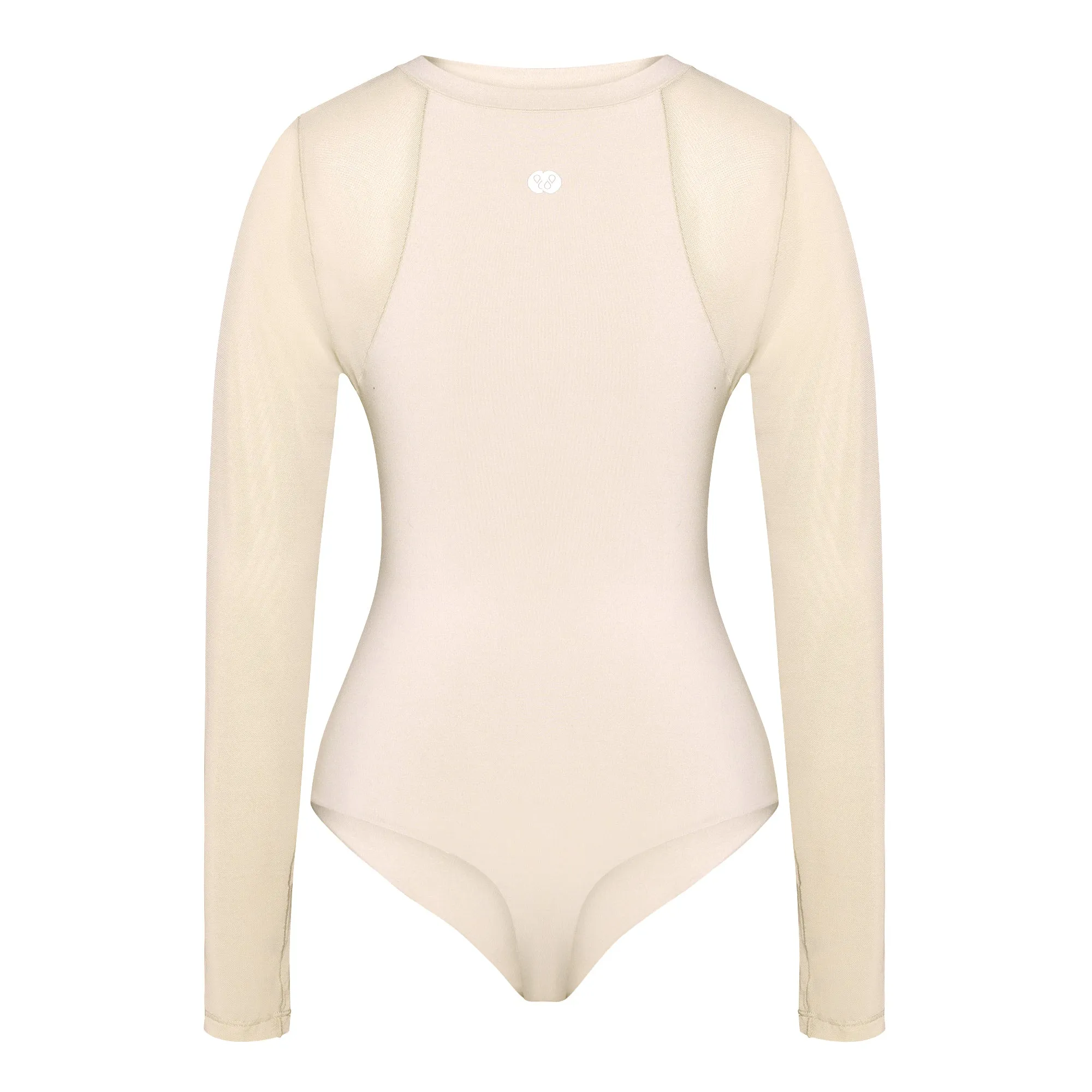 Champagne Air Mesh Bodysuit