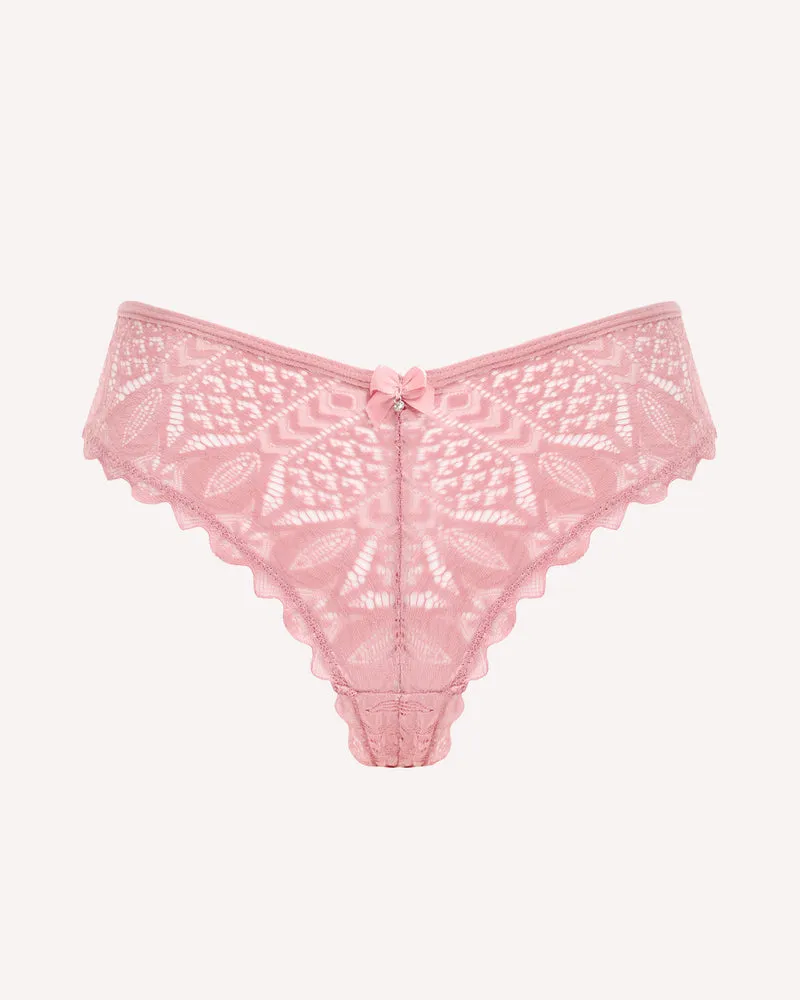 Cheeky Panties Lace Criss Cross Underwear