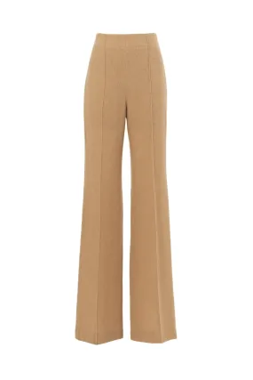 Chloé Tailored Wide Leg Pant - Worn Brown