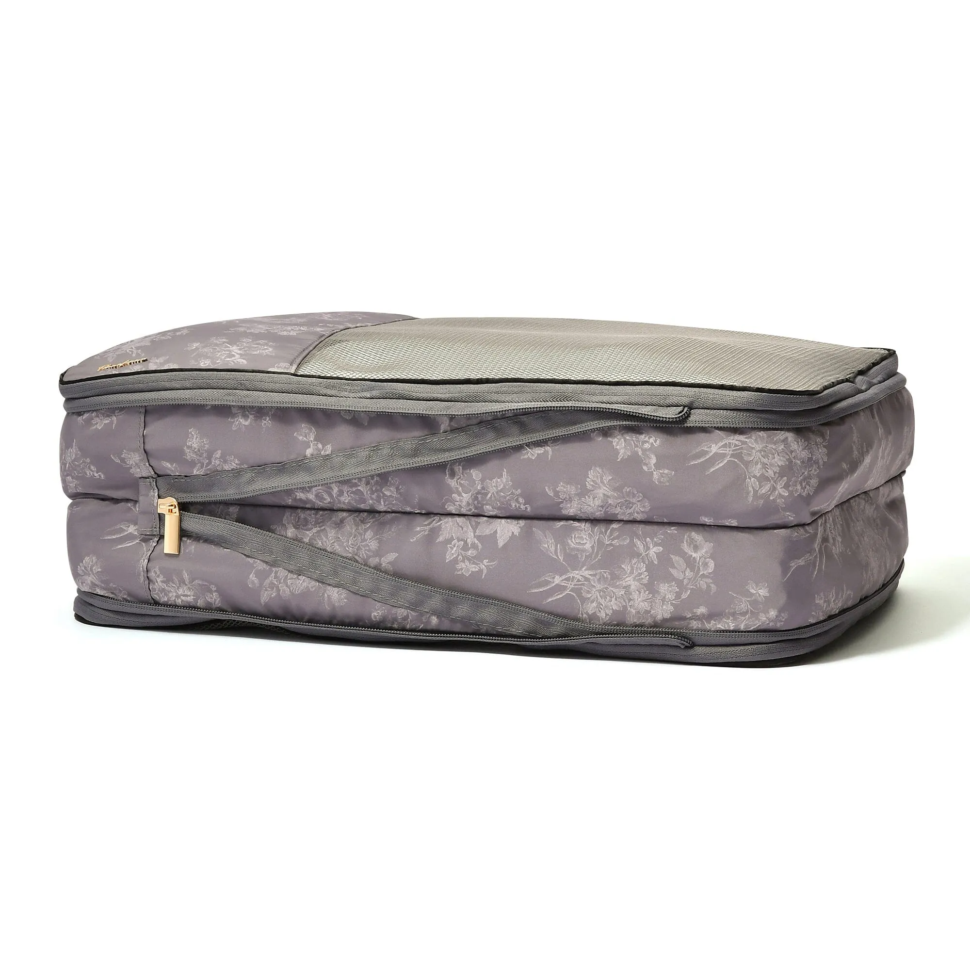 Classic Flower Compression Organizer L Dark Grey