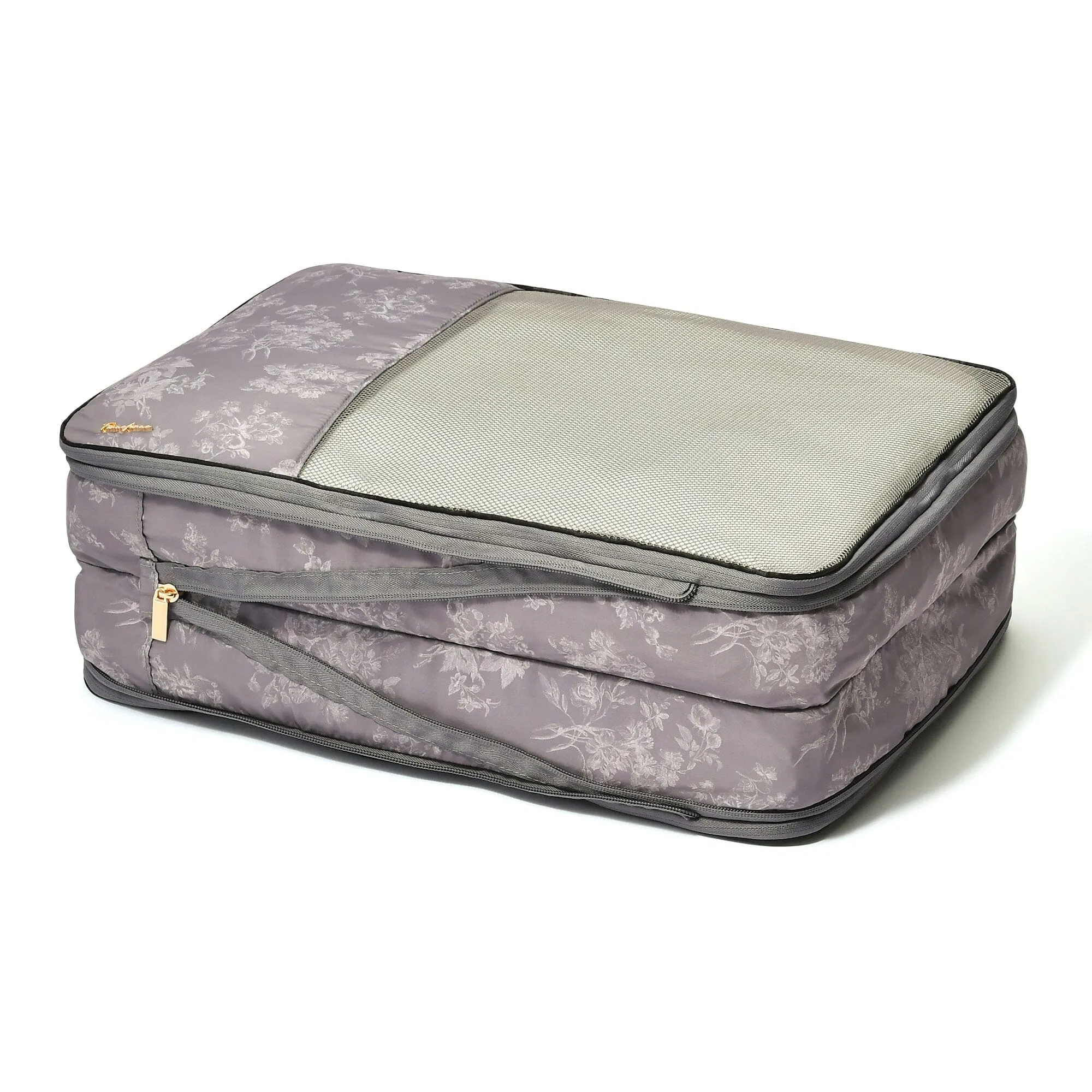 Classic Flower Compression Organizer L Dark Grey