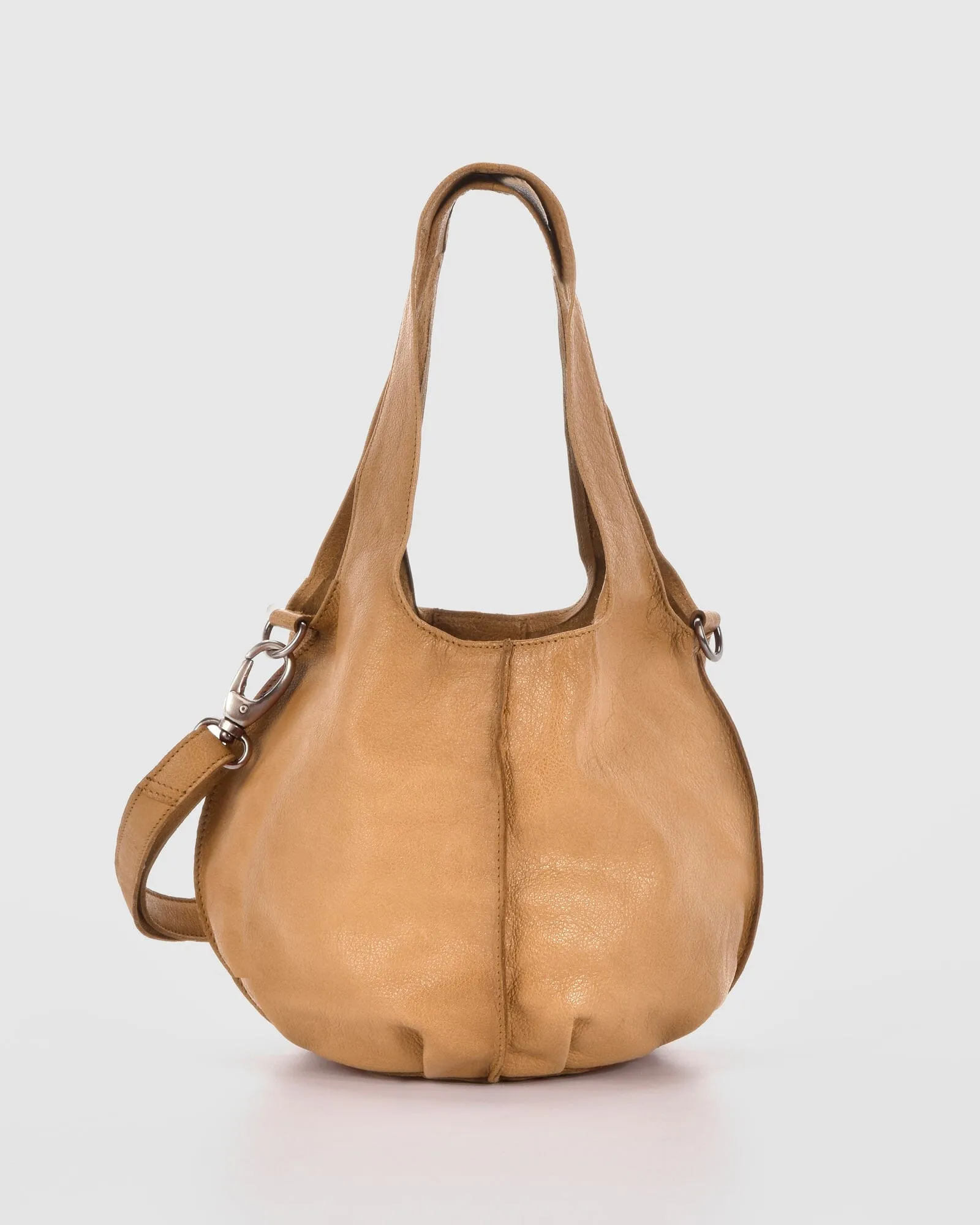 COBB & CO Simpson Small Round Leather Tote