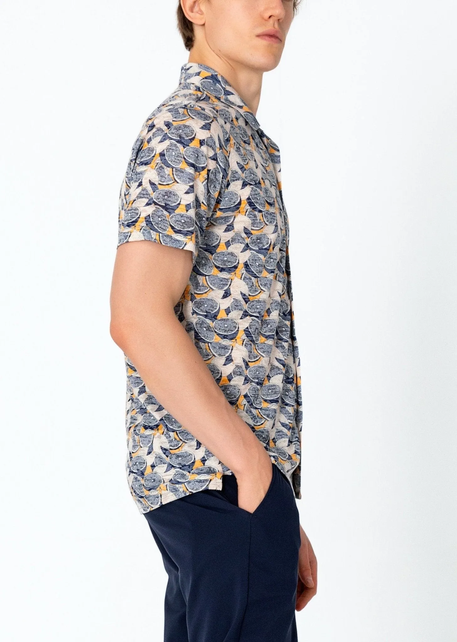 Collared Lightweight Shirt - Lemon