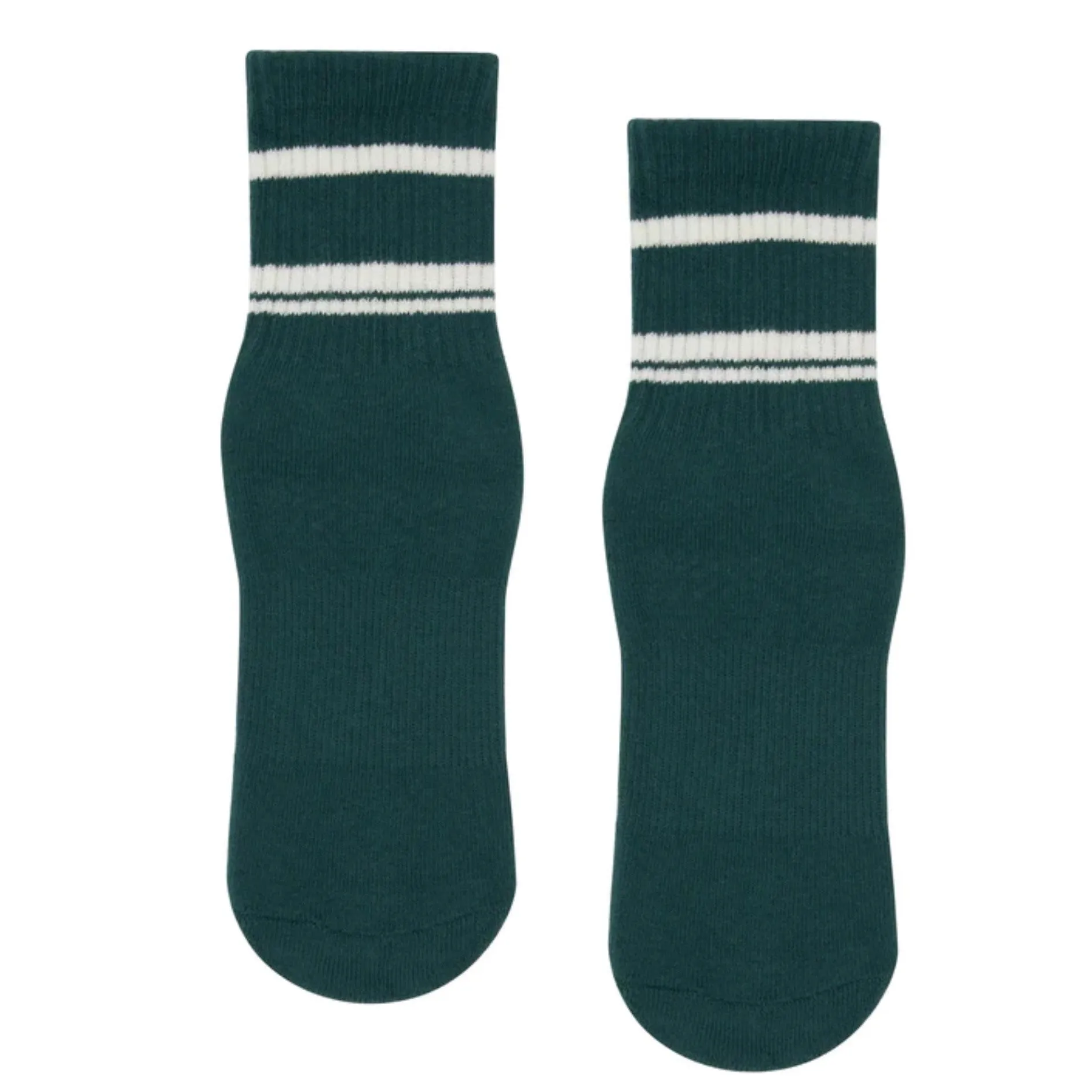 Crew Grip Socks - Sporty Stripe (Barre / Pilates)