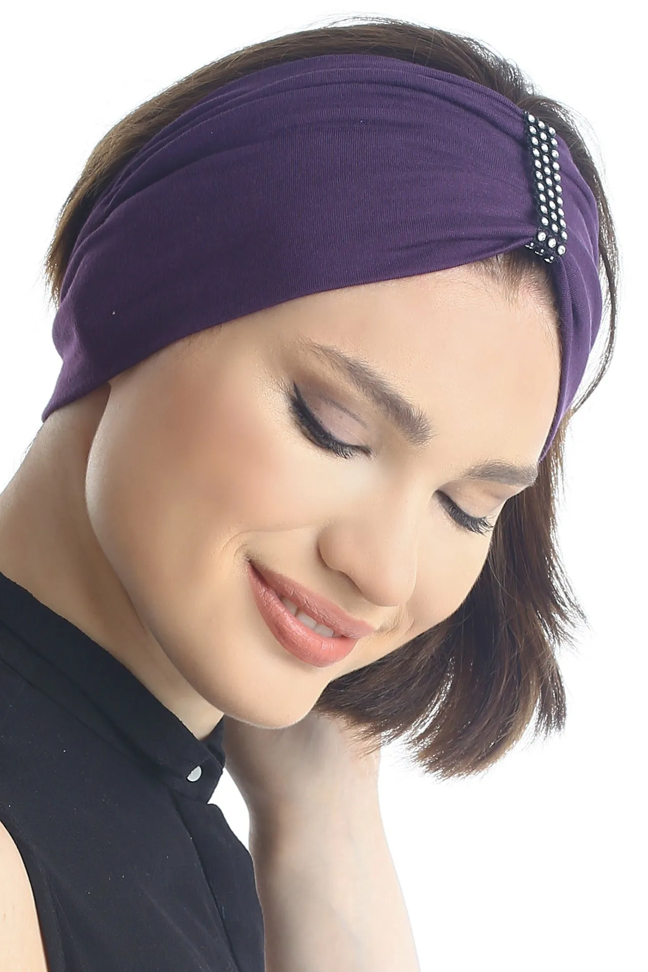 Crystal Detail Headband (2pcs)