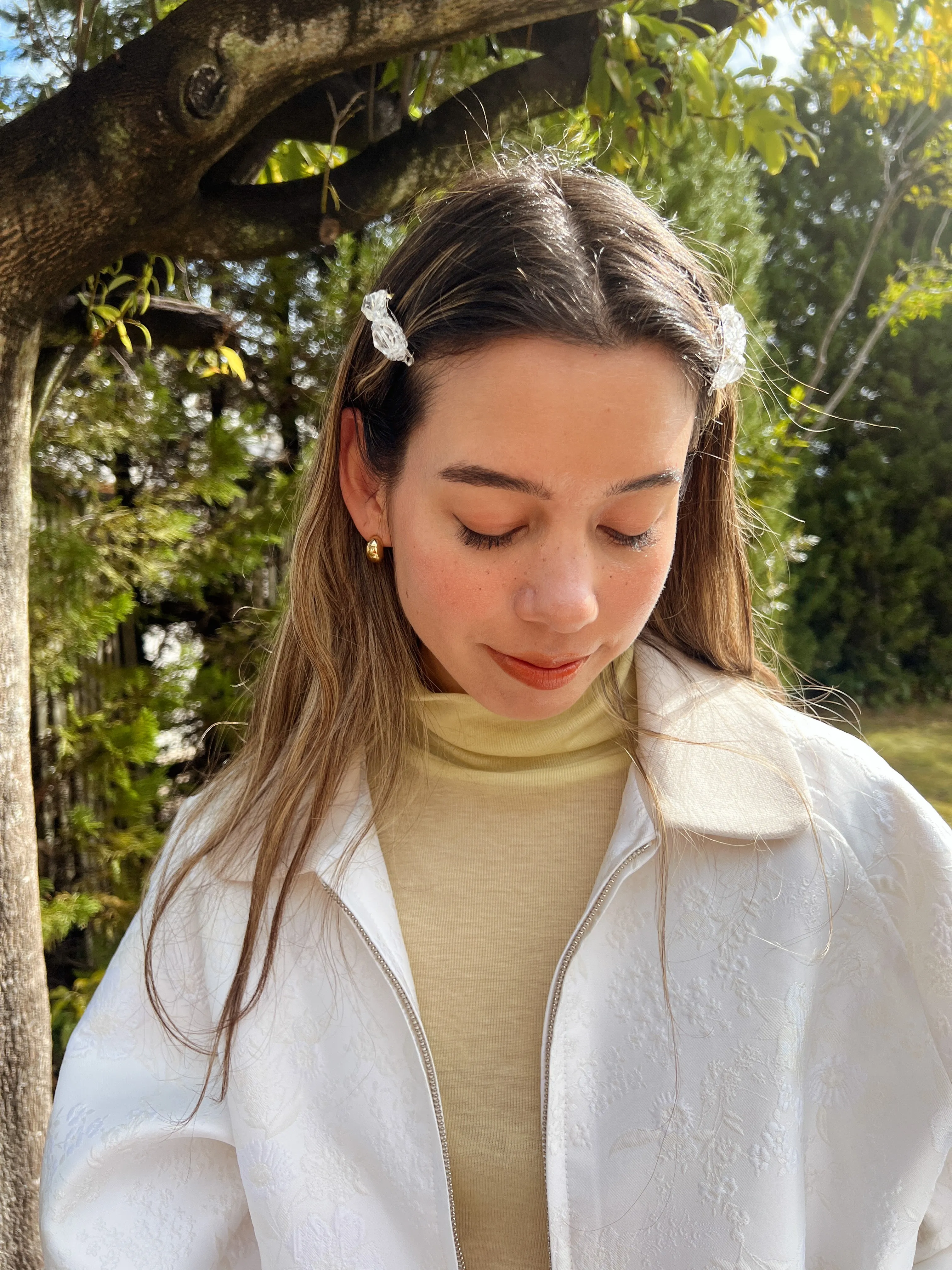 Daily Use See-through Turtleneck Top