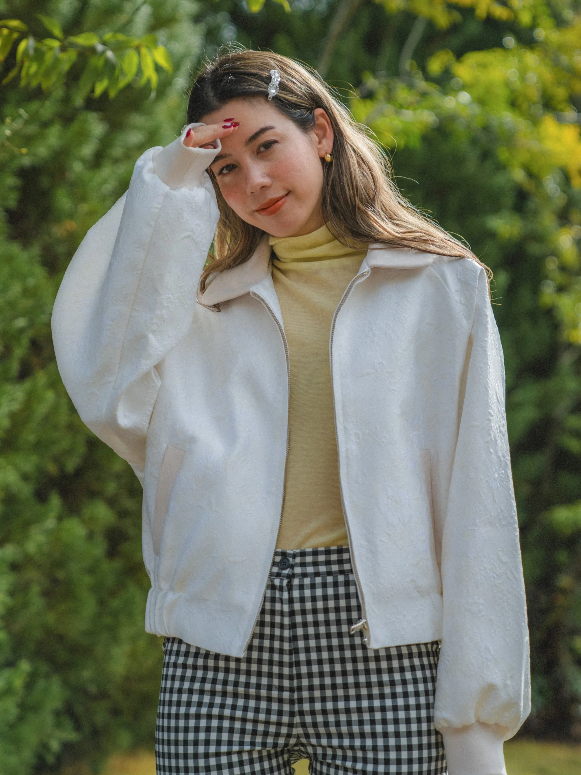 Daily Use See-through Turtleneck Top