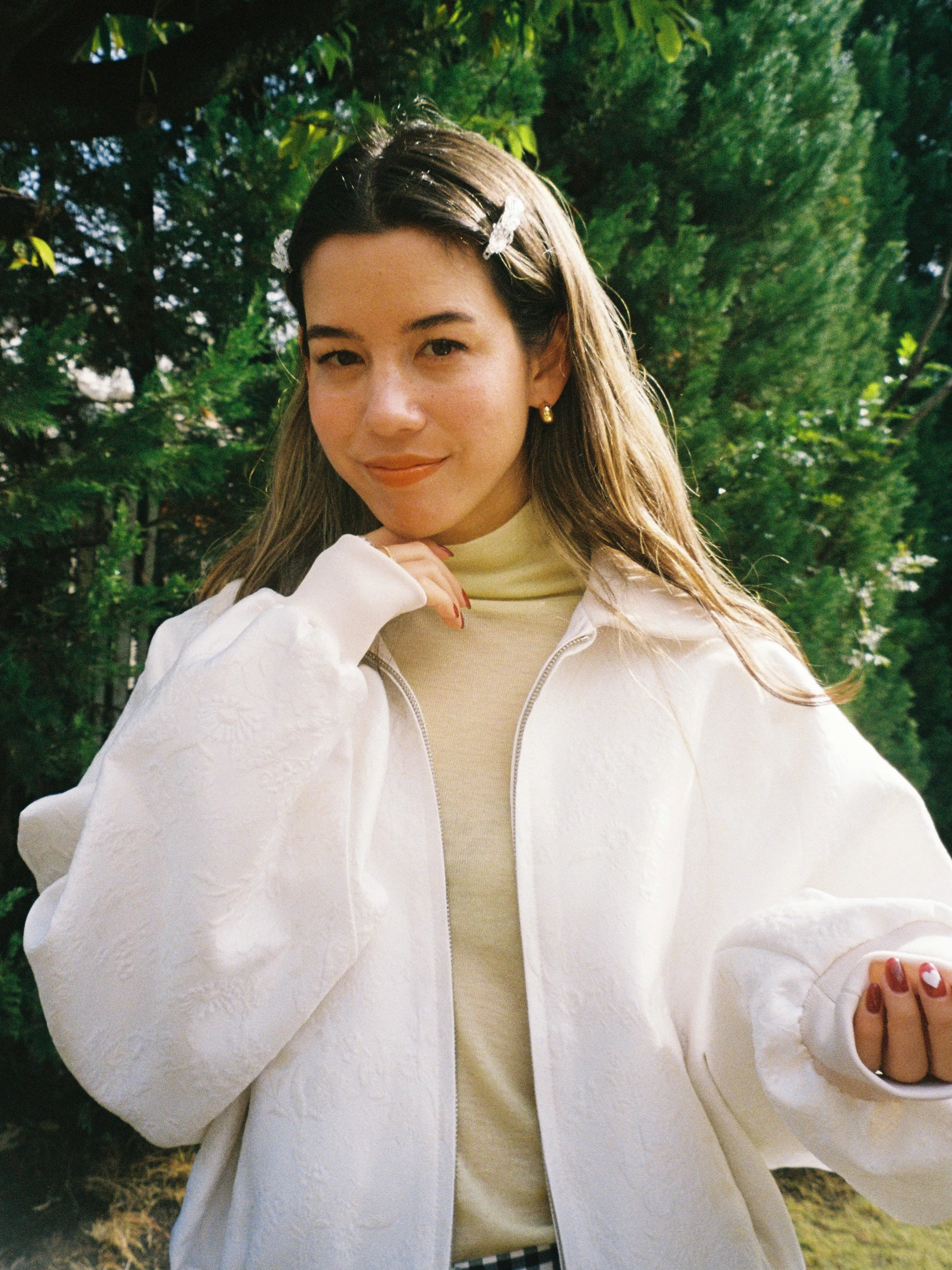 Daily Use See-through Turtleneck Top