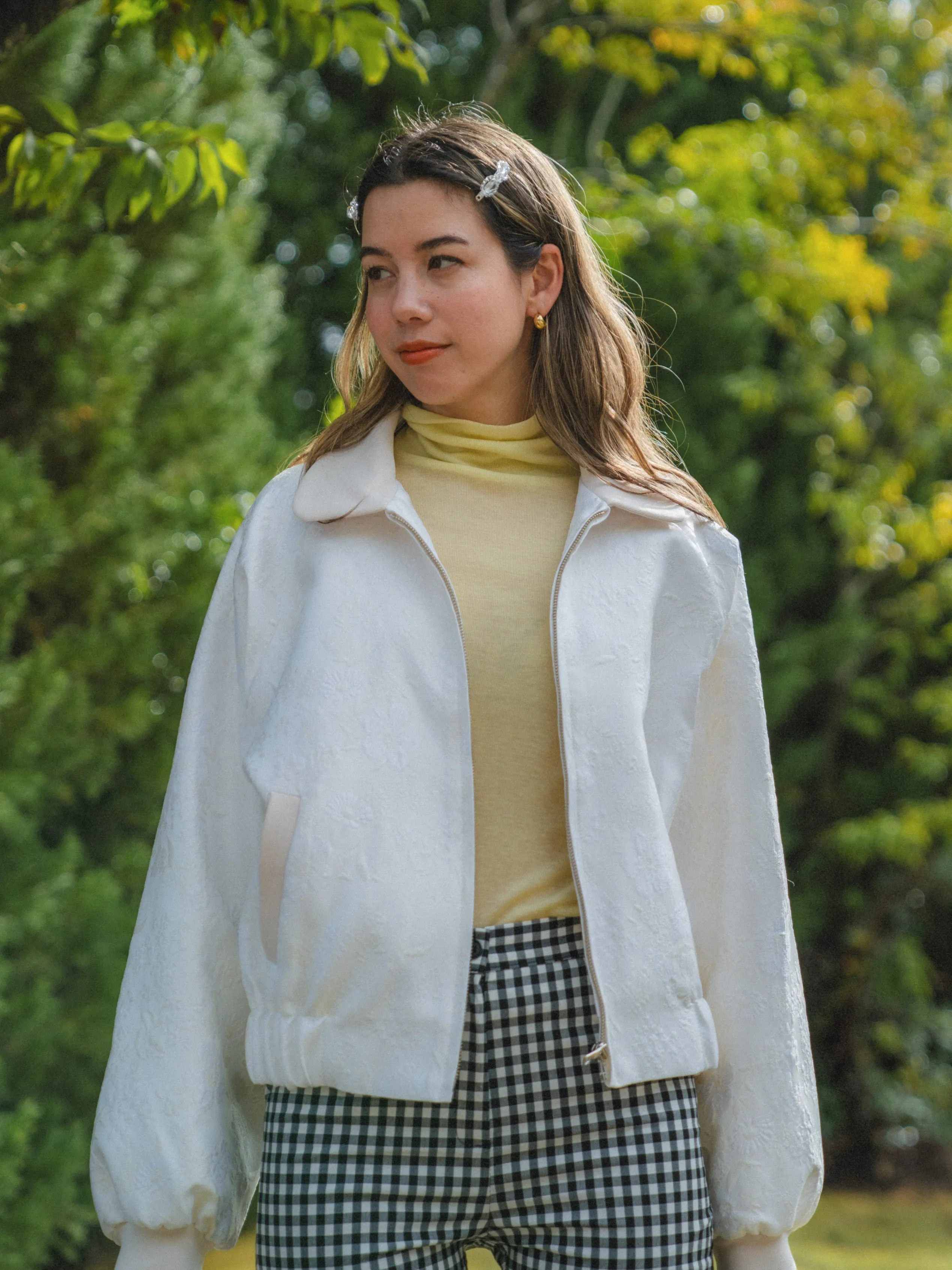 Daily Use See-through Turtleneck Top