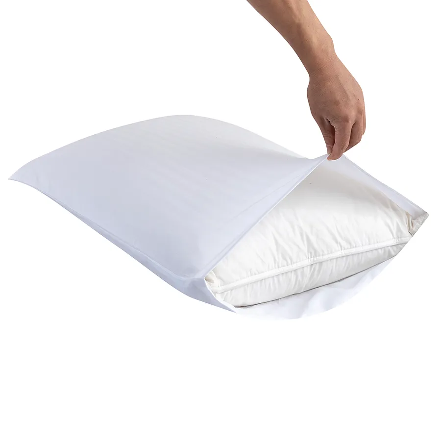 Deluxe White Plain Linen Bed in A Bag