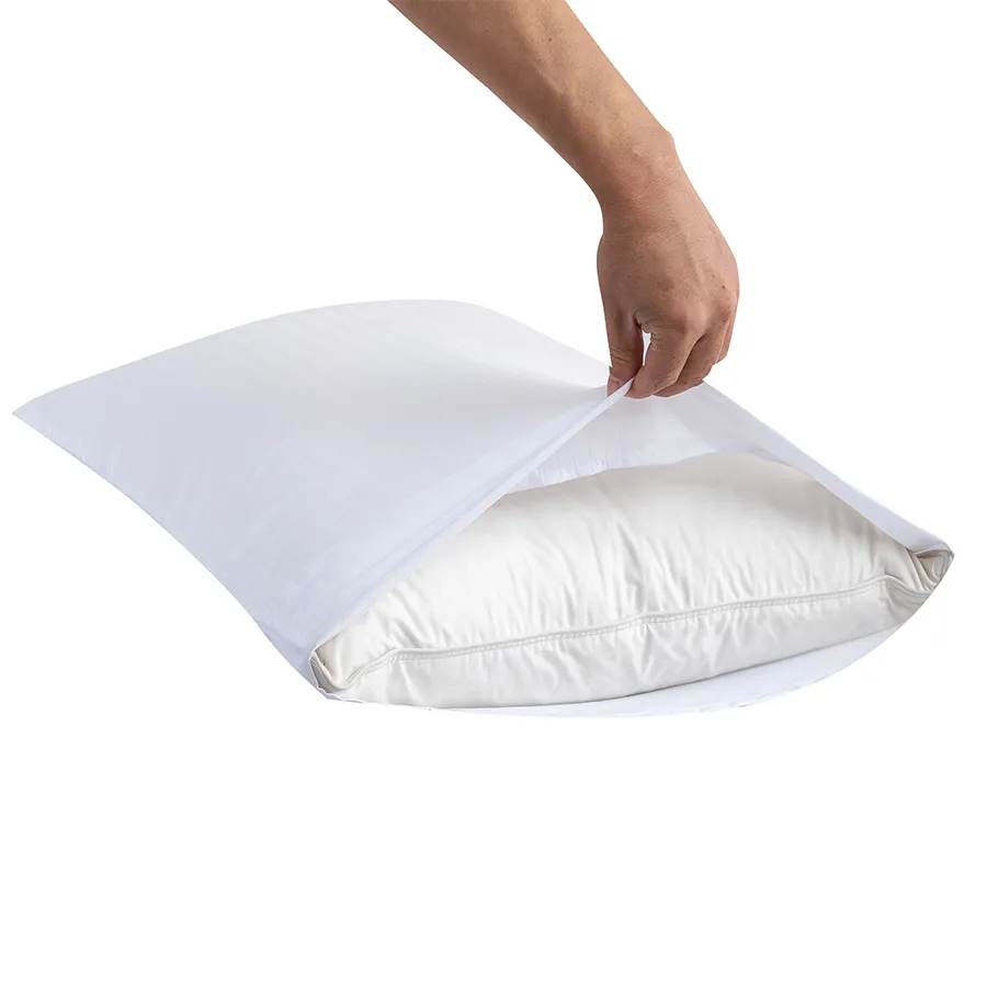 Deluxe White Plain Linen Bed in A Bag