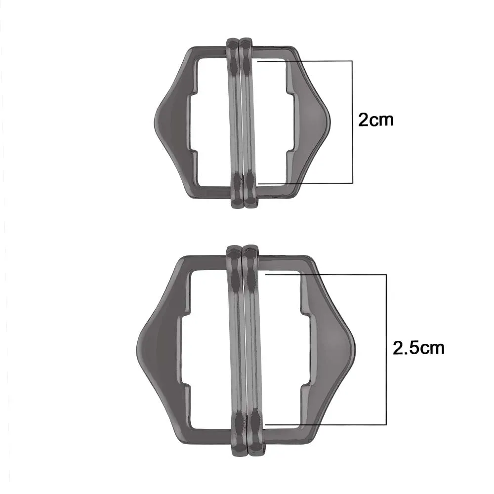 Double Webbing Adjuster Tailor's Choice Buckle for Pant/Waistcoat